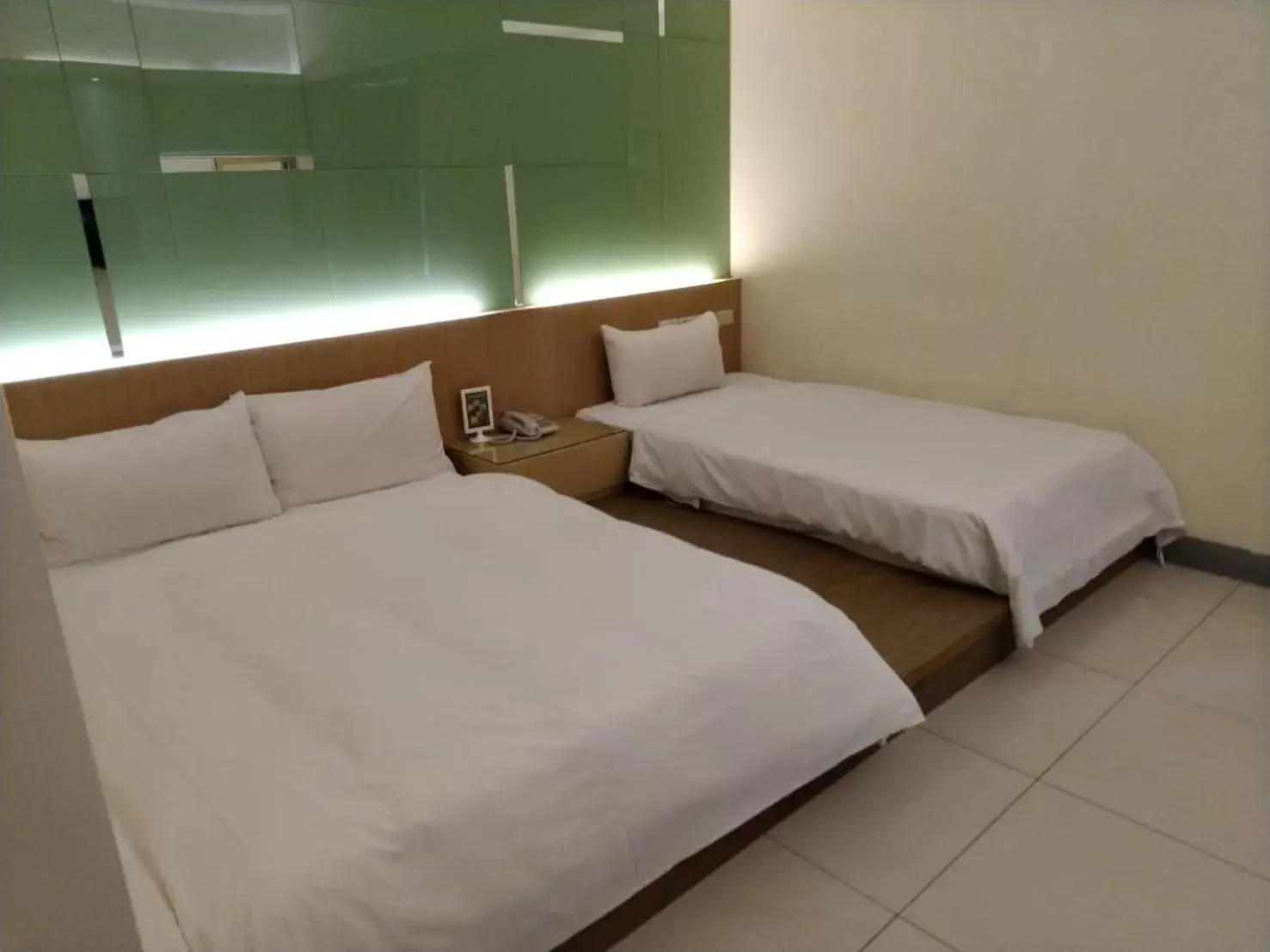 Bed in Kiwi Express Hotel - Kaohsiung Station