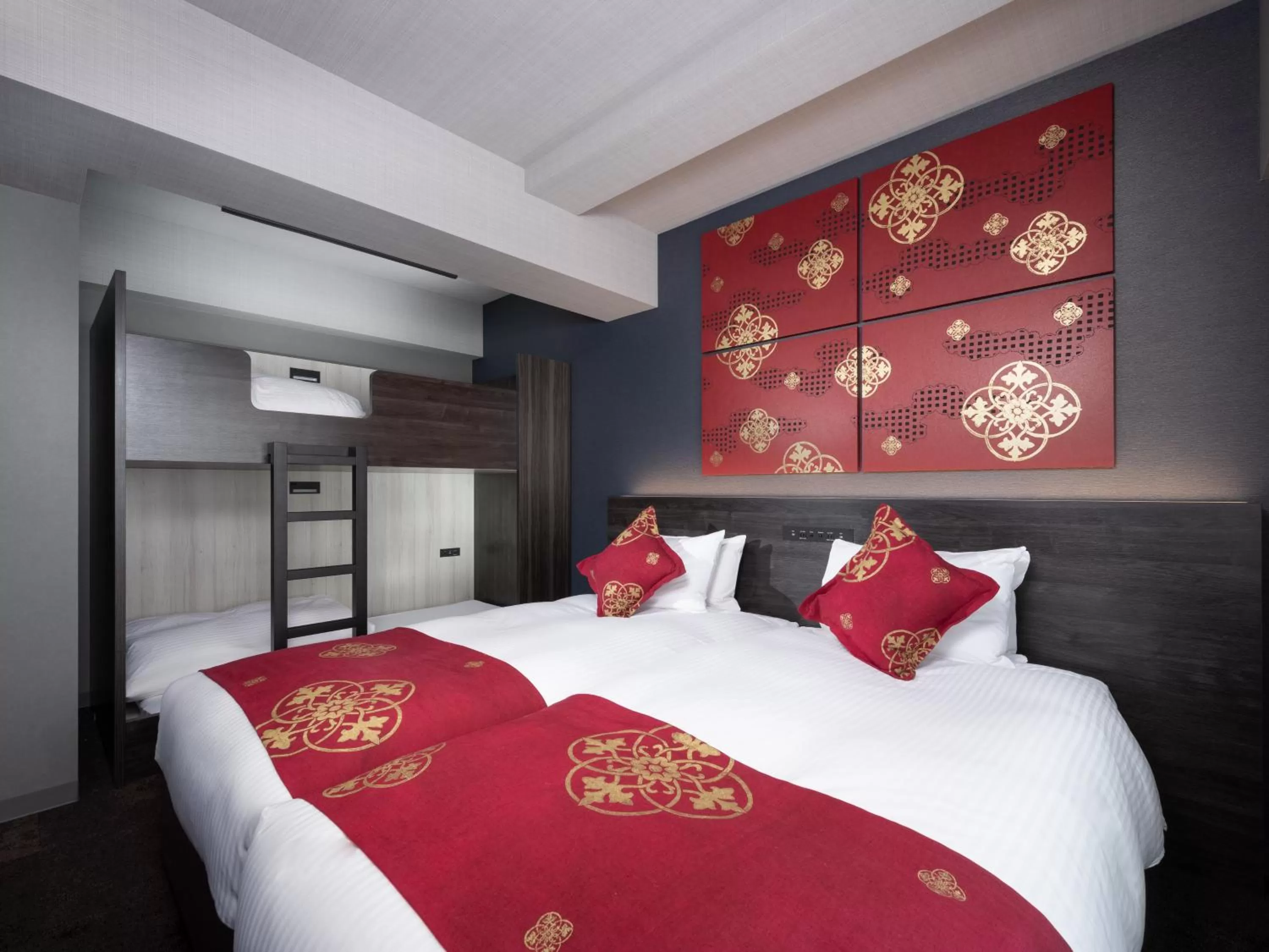 Premium Two-Bedroom Japanese Apartment in MIMARU Osaka Shinsaibashi West