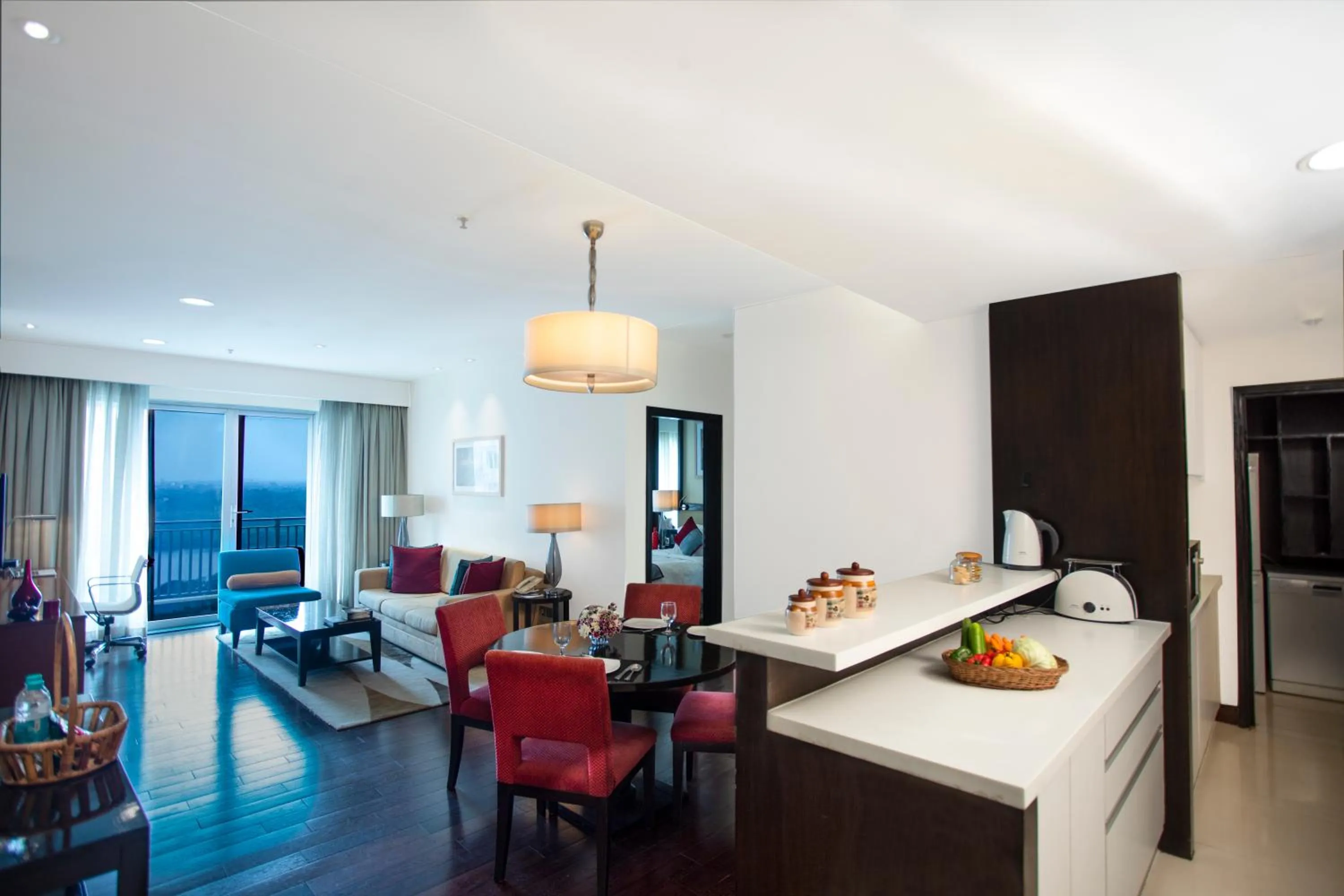 Living room in Somerset Greenways Chennai