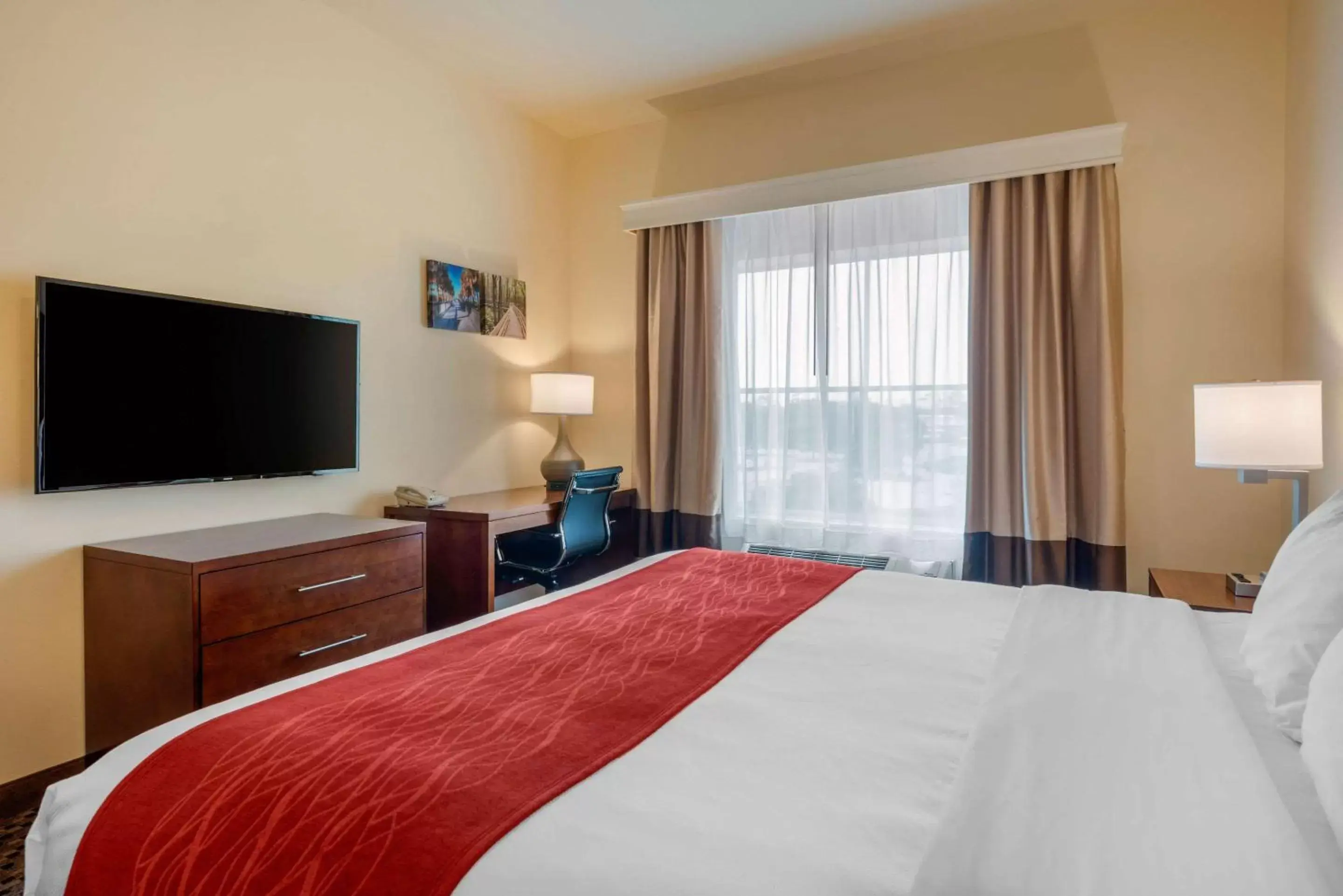 Photo of the whole room, TV/Entertainment Center in Comfort Inn & Suites Fort Myers Airport