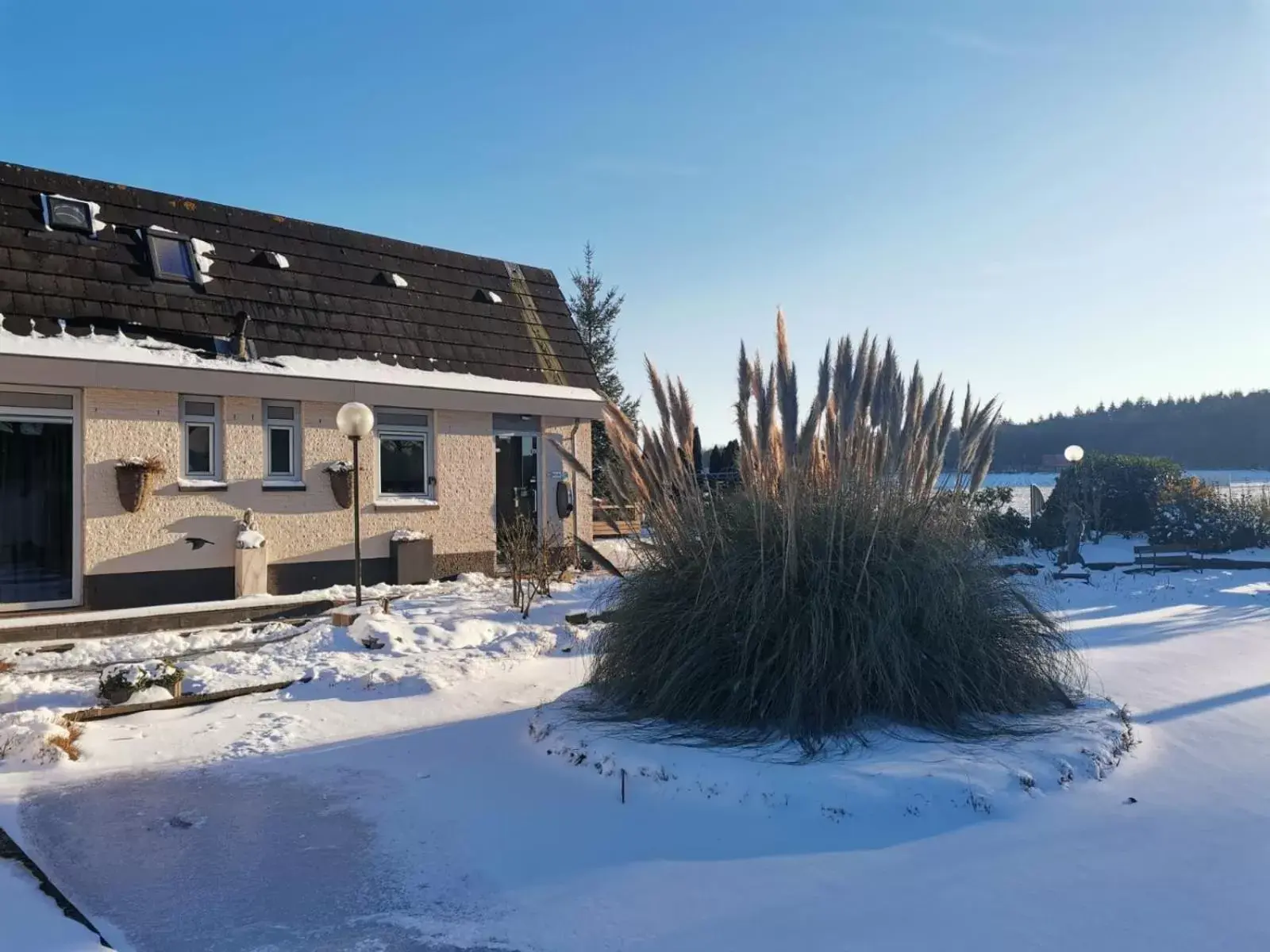 Area and facilities, Winter in B&B Bovenweg