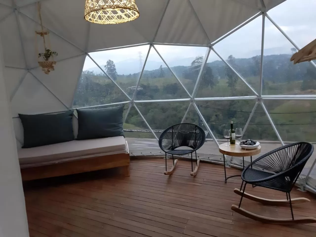 Mountain view, Seating Area in Ecohotel Monte Tierra Habitaciones y Glamping