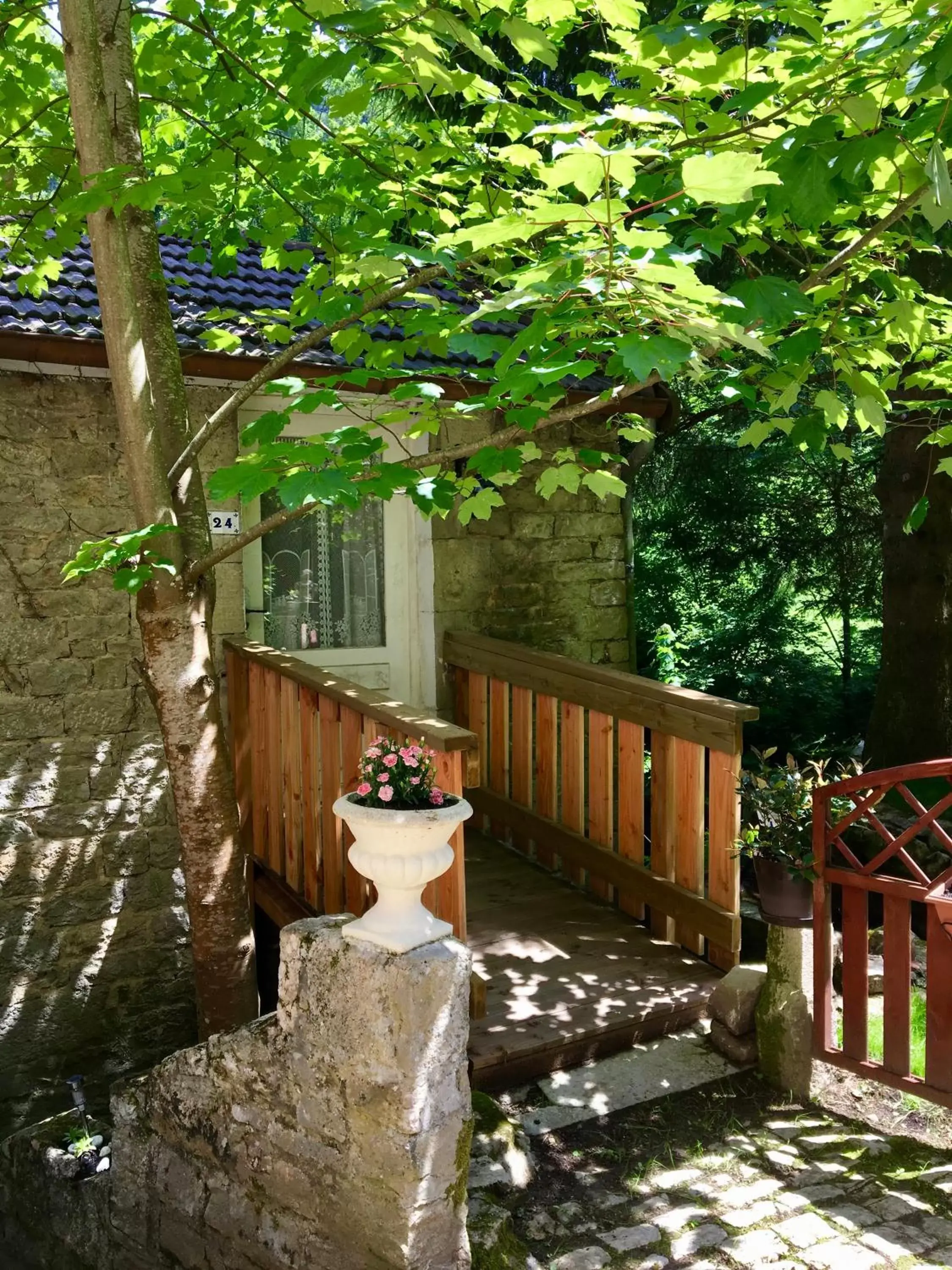 Garden in Domaine Du Moulin Vallée Heureuse