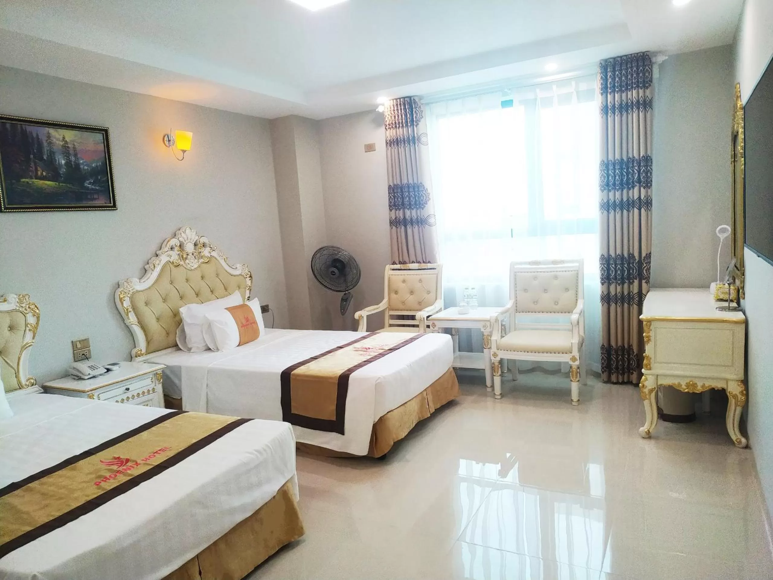 Bed in Khách Sạn Phượng Hoàng 3