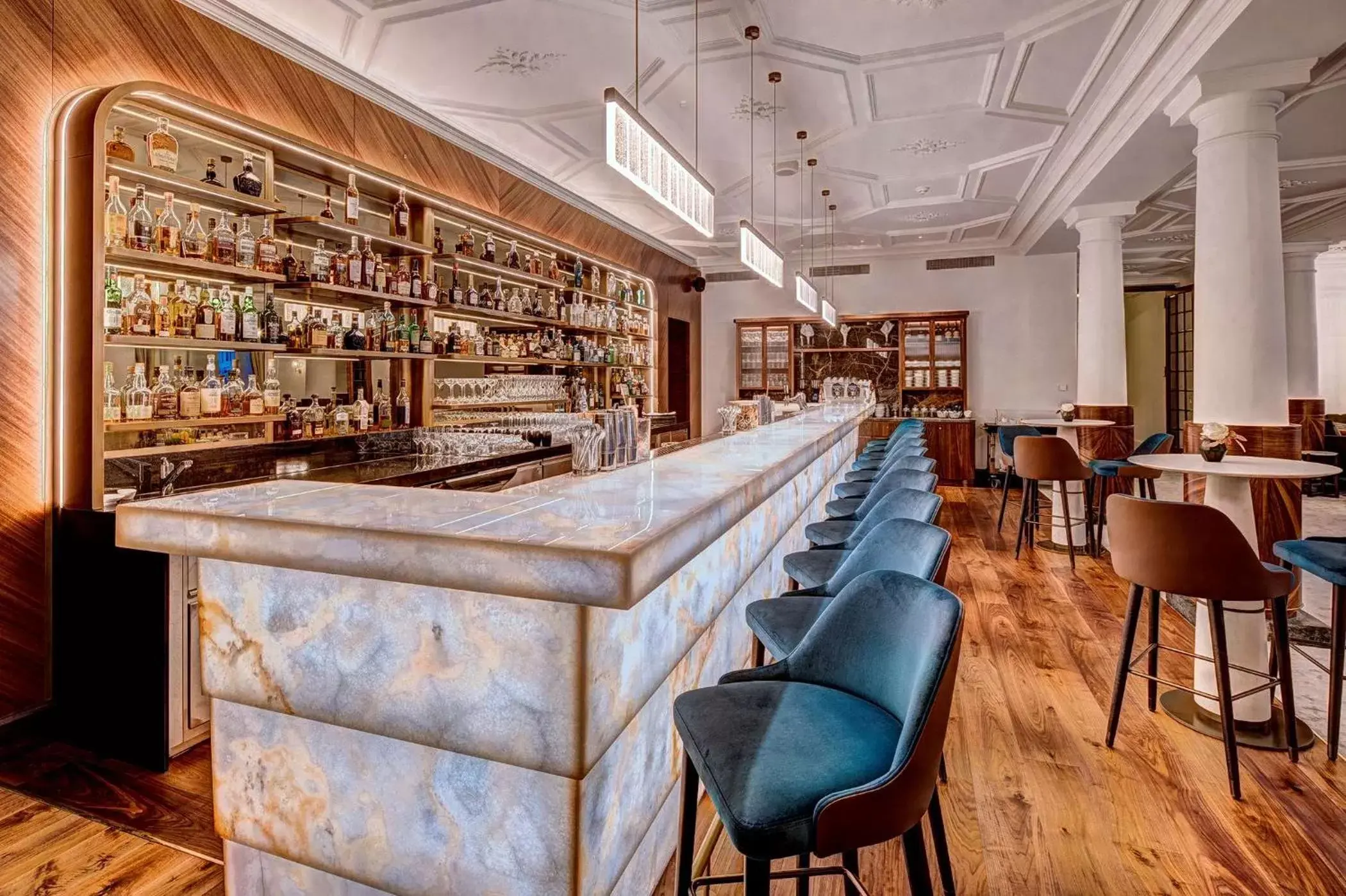 Lounge/Bar in Grand Hotel des Bains Kempinski
