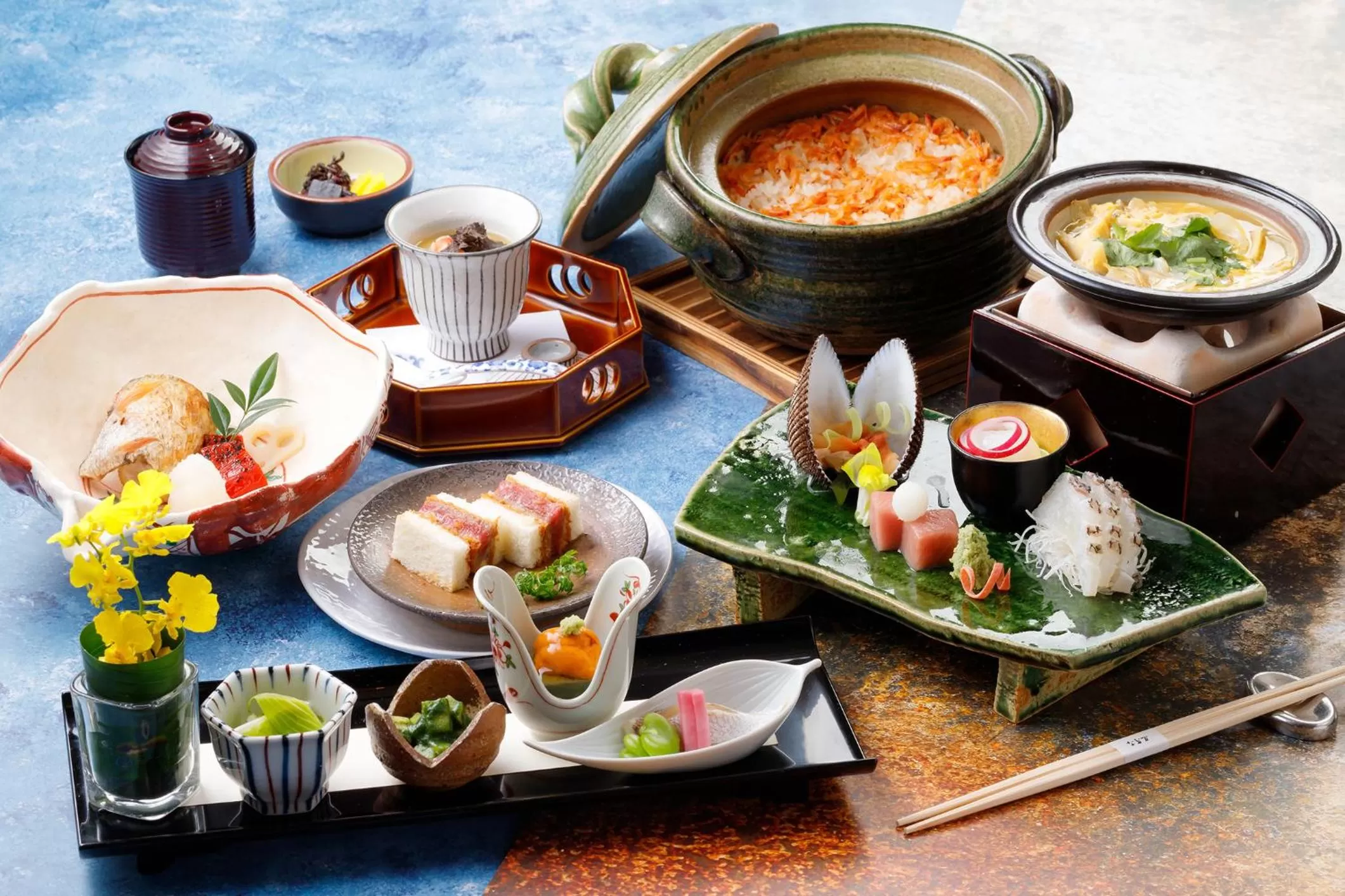 Dinner in Kowloon Shangri-La, Hong Kong