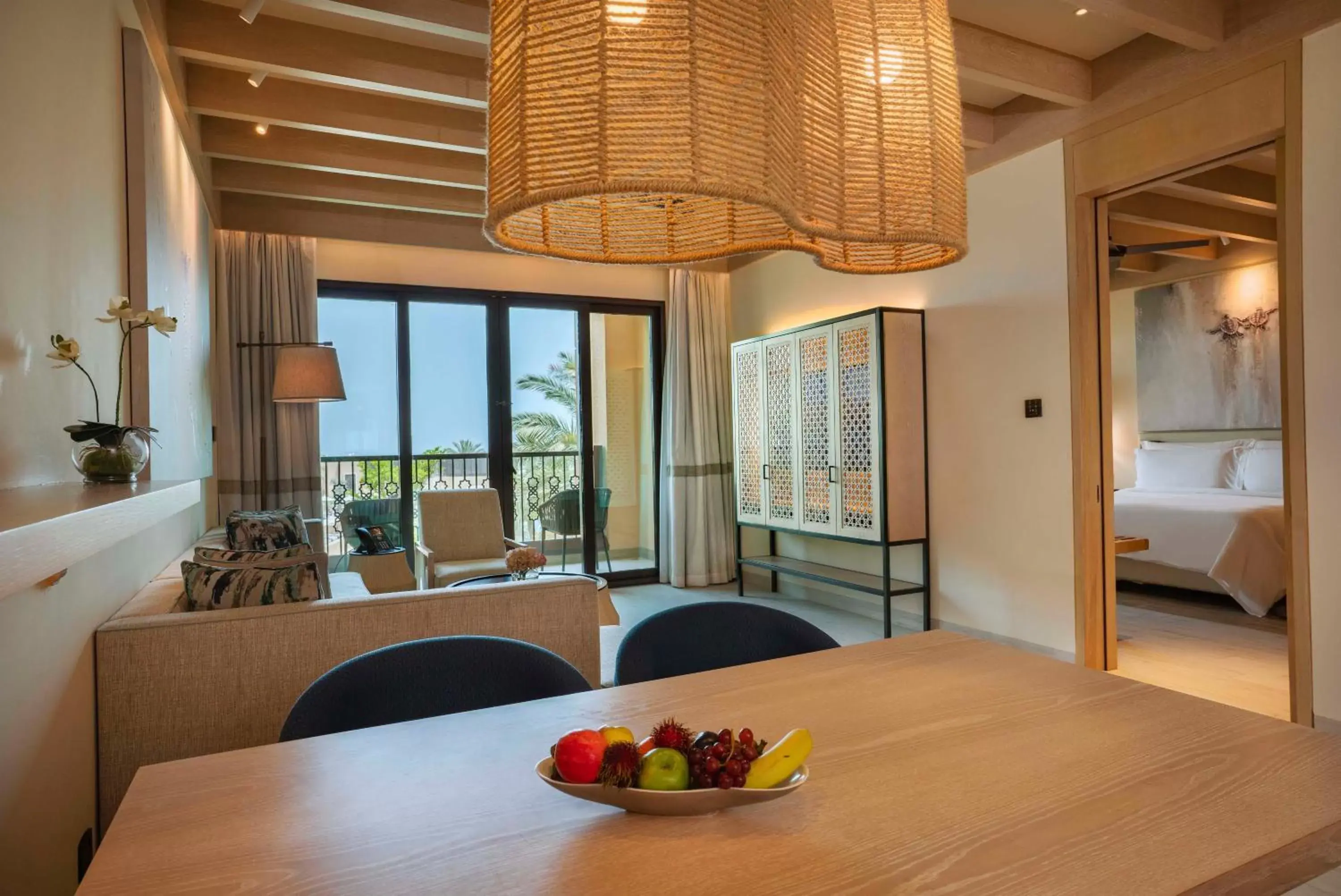 Dining area in Saadiyat Rotana Resort and Villas