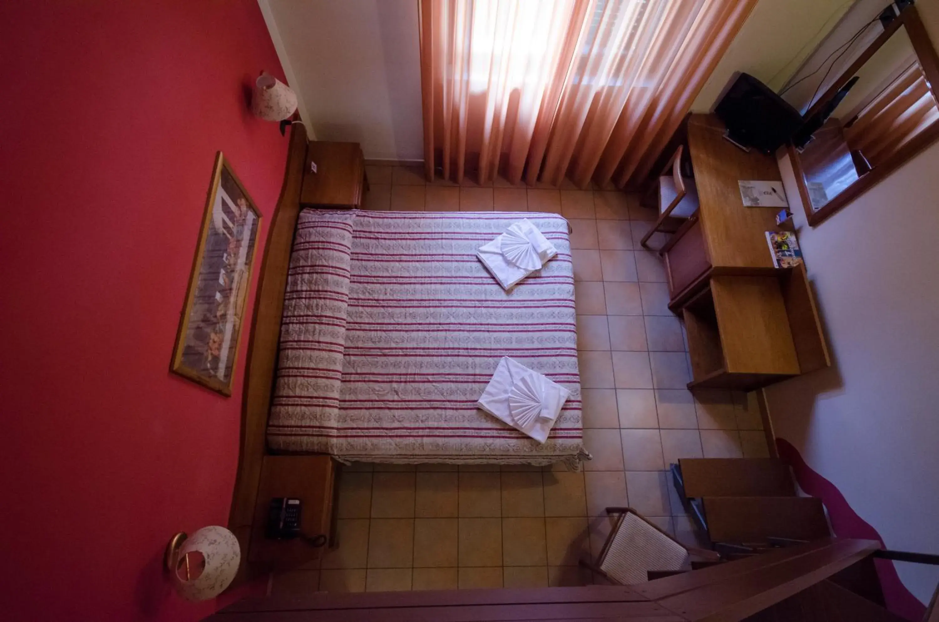 Bed in Hotel Duca Della Corgna