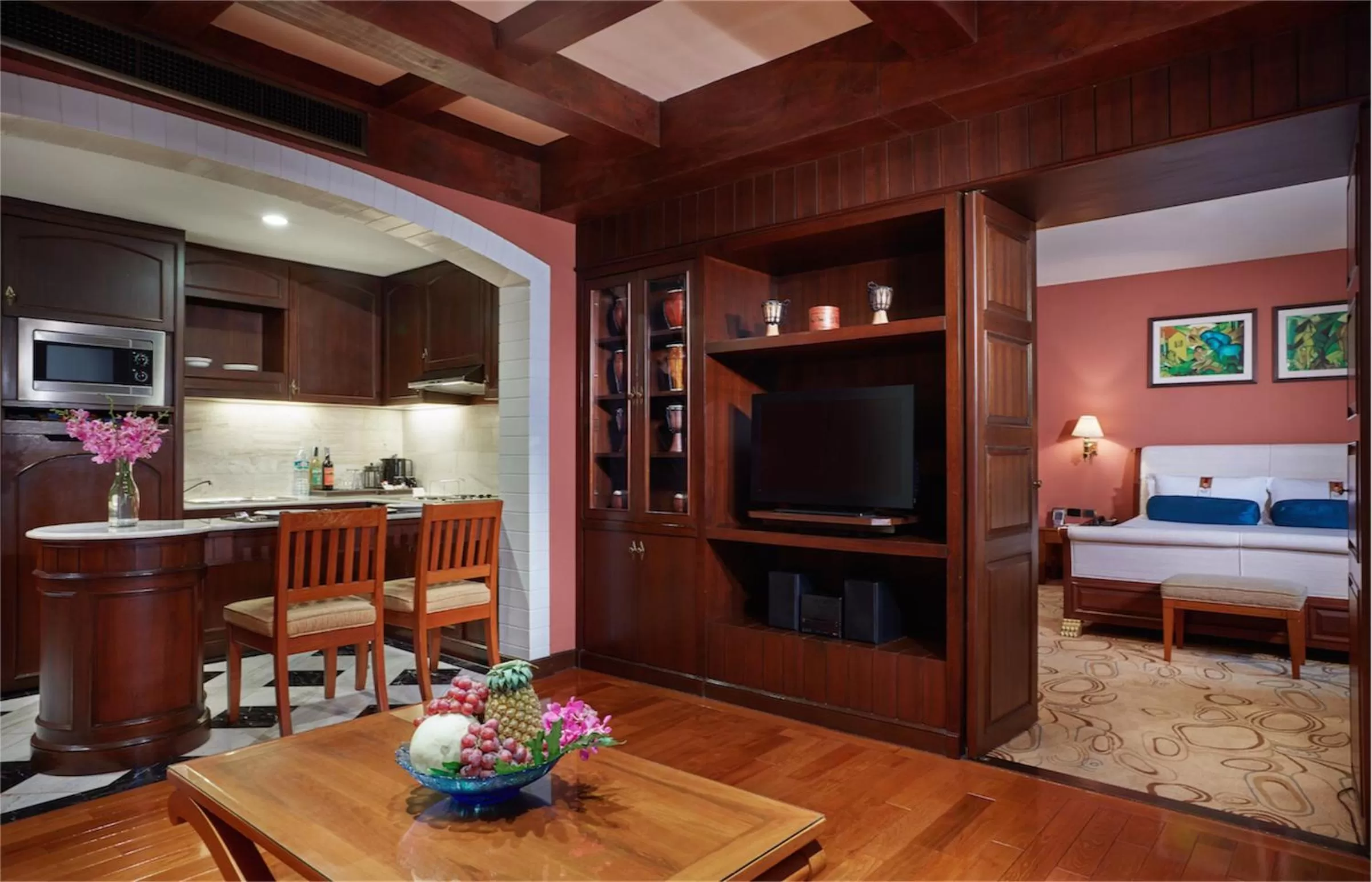 Kitchen or kitchenette in The Davis Bangkok