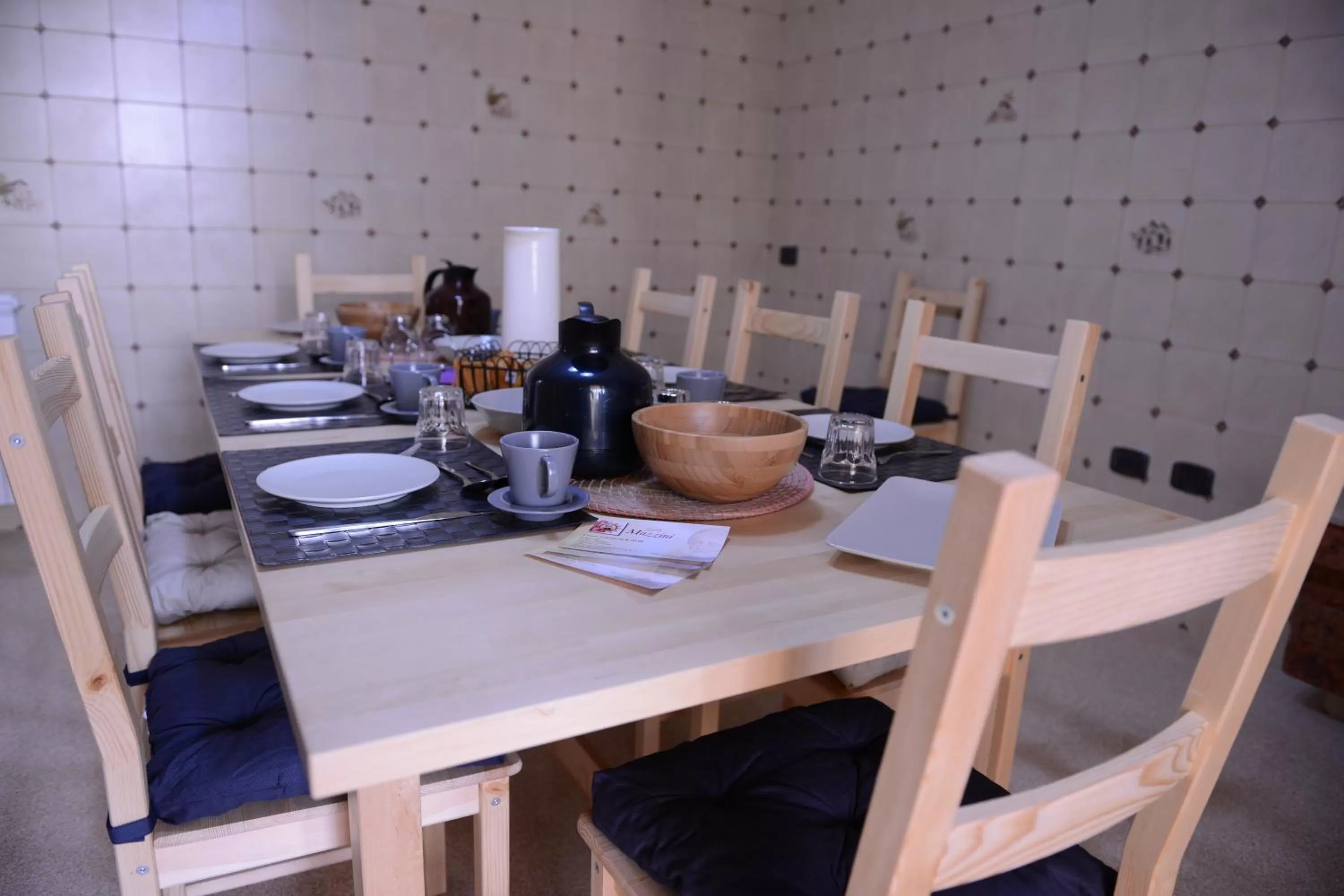 Buffet breakfast in Bed & breakfast "MAZZINI"