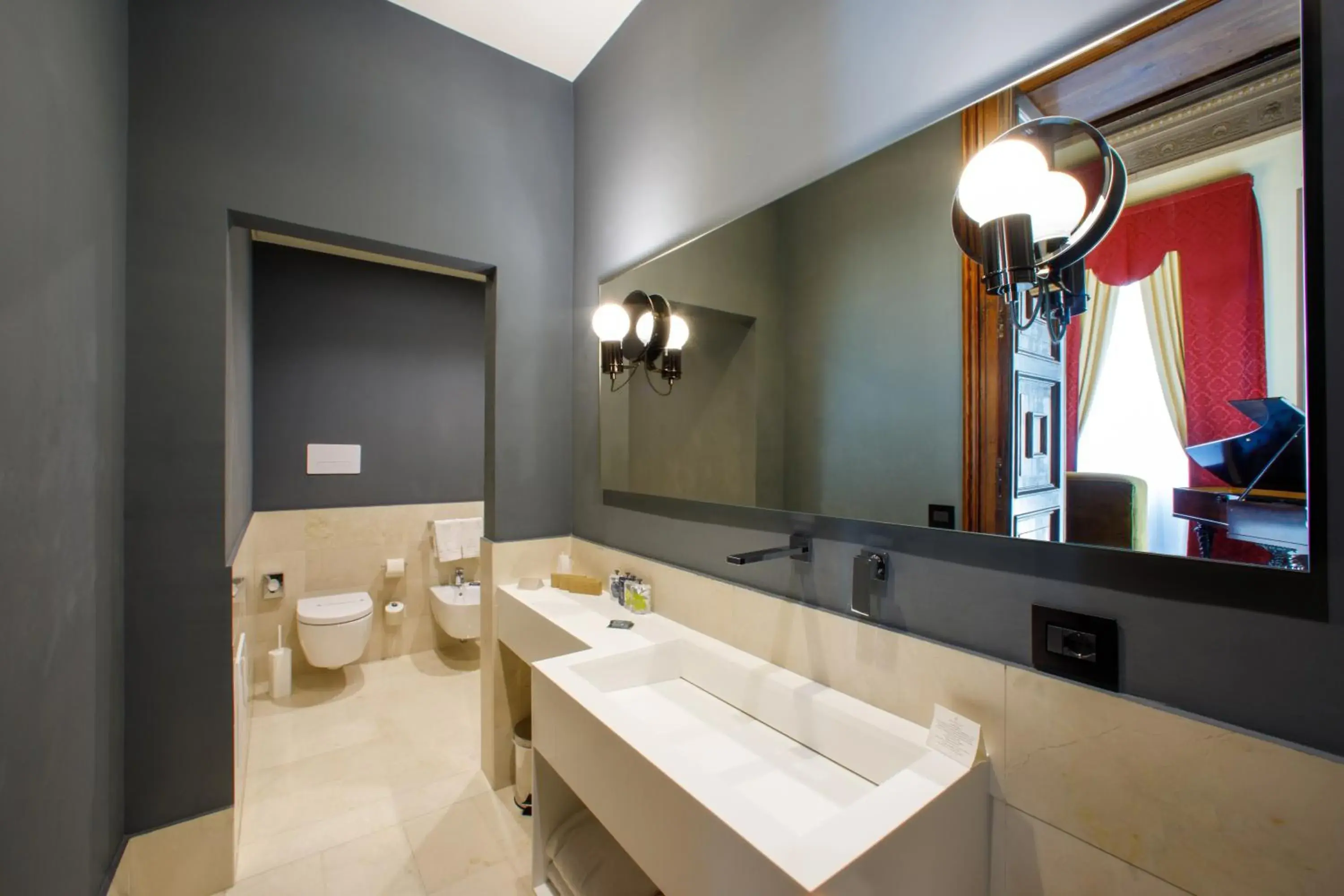 Bathroom in Room Of Andrea Hotel