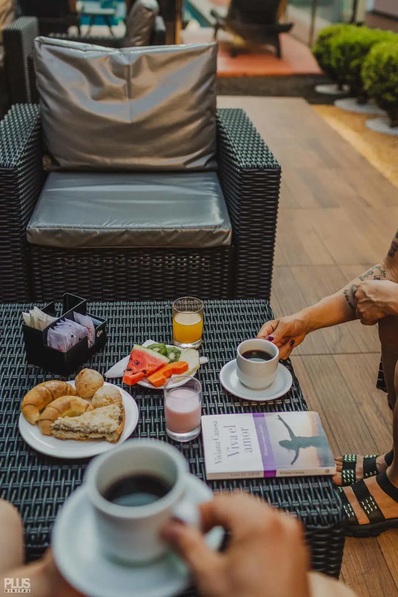 Continental breakfast in Yvera Cataratas