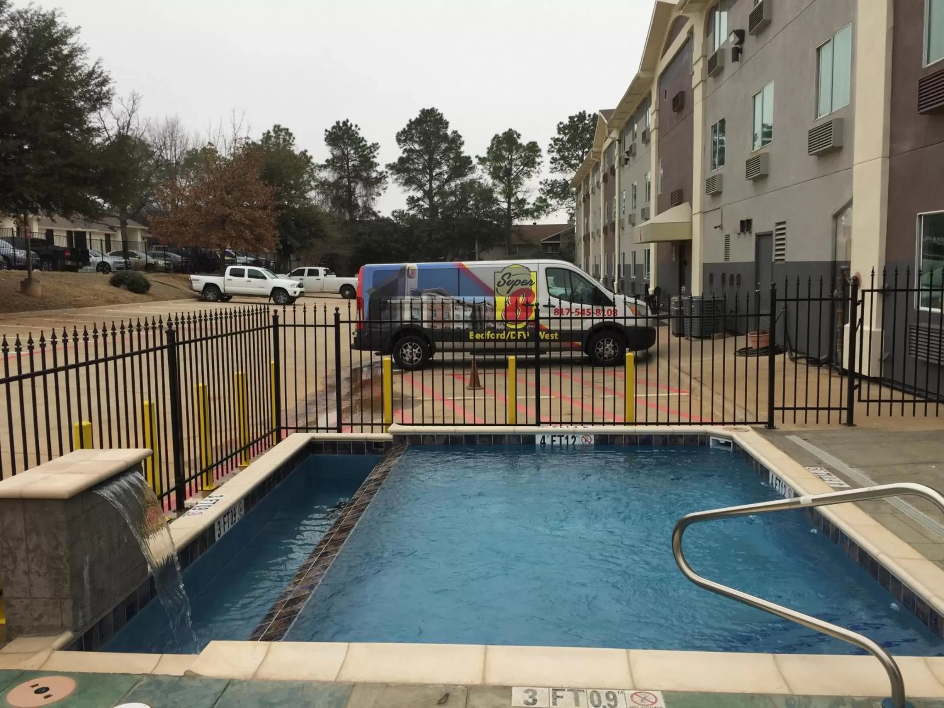 Swimming Pool in Super 8 by Wyndham Bedford DFW Airport West