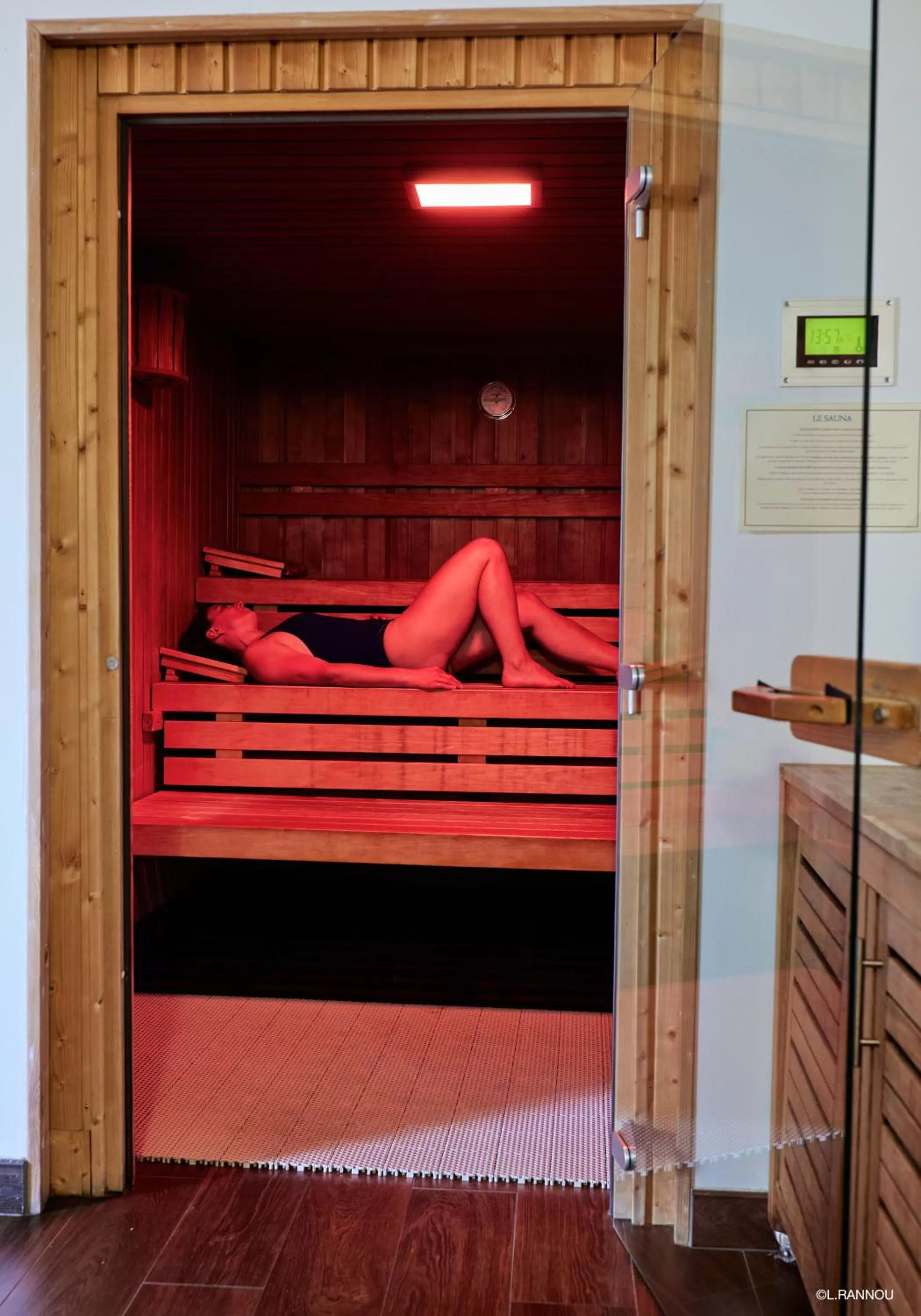 Spa and wellness centre/facilities in Logis Hotel, restaurant et spa Le Relais De Broceliande