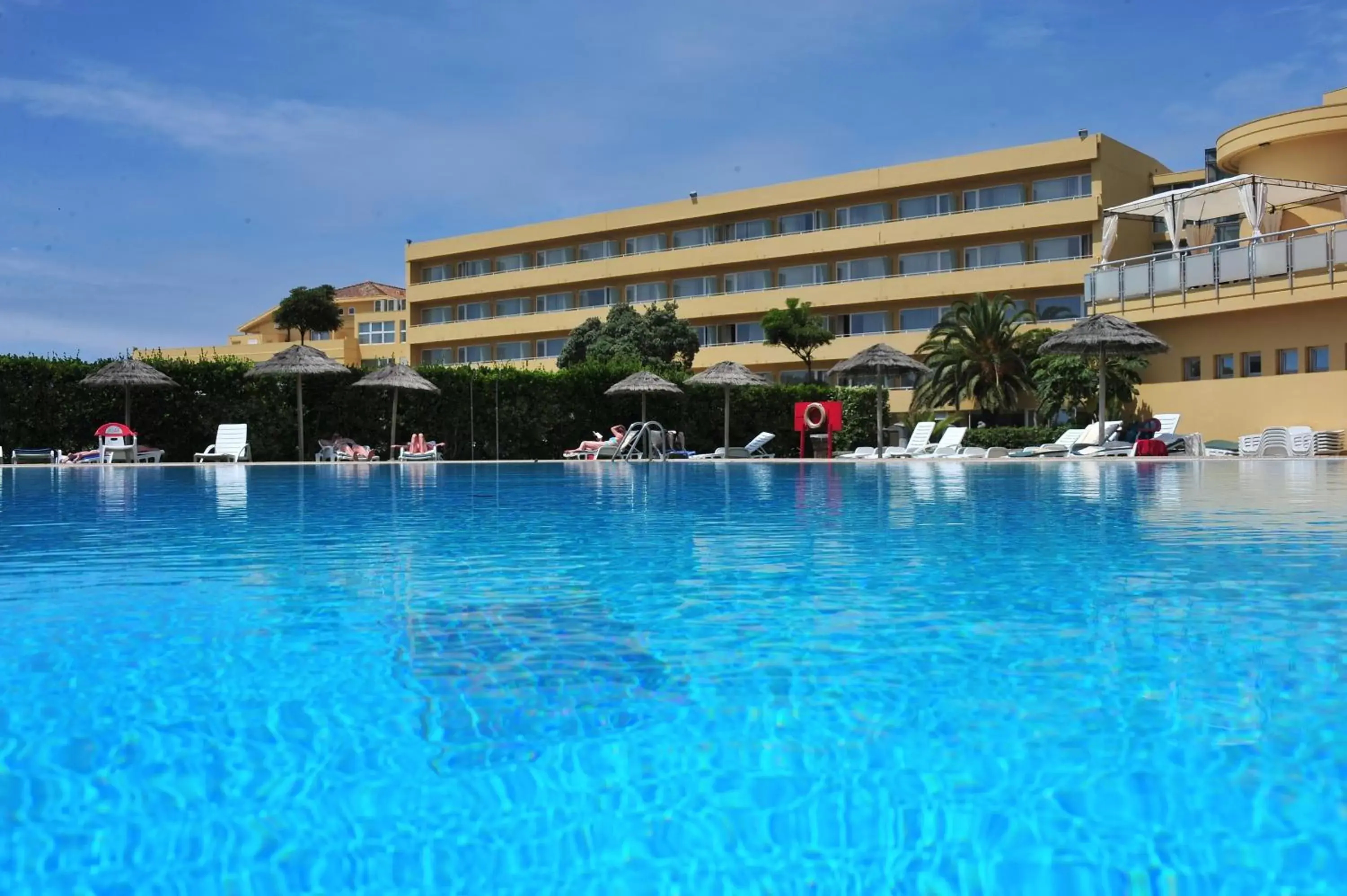 Swimming pool, Property Building in Axis Ofir Beach Resort Hotel