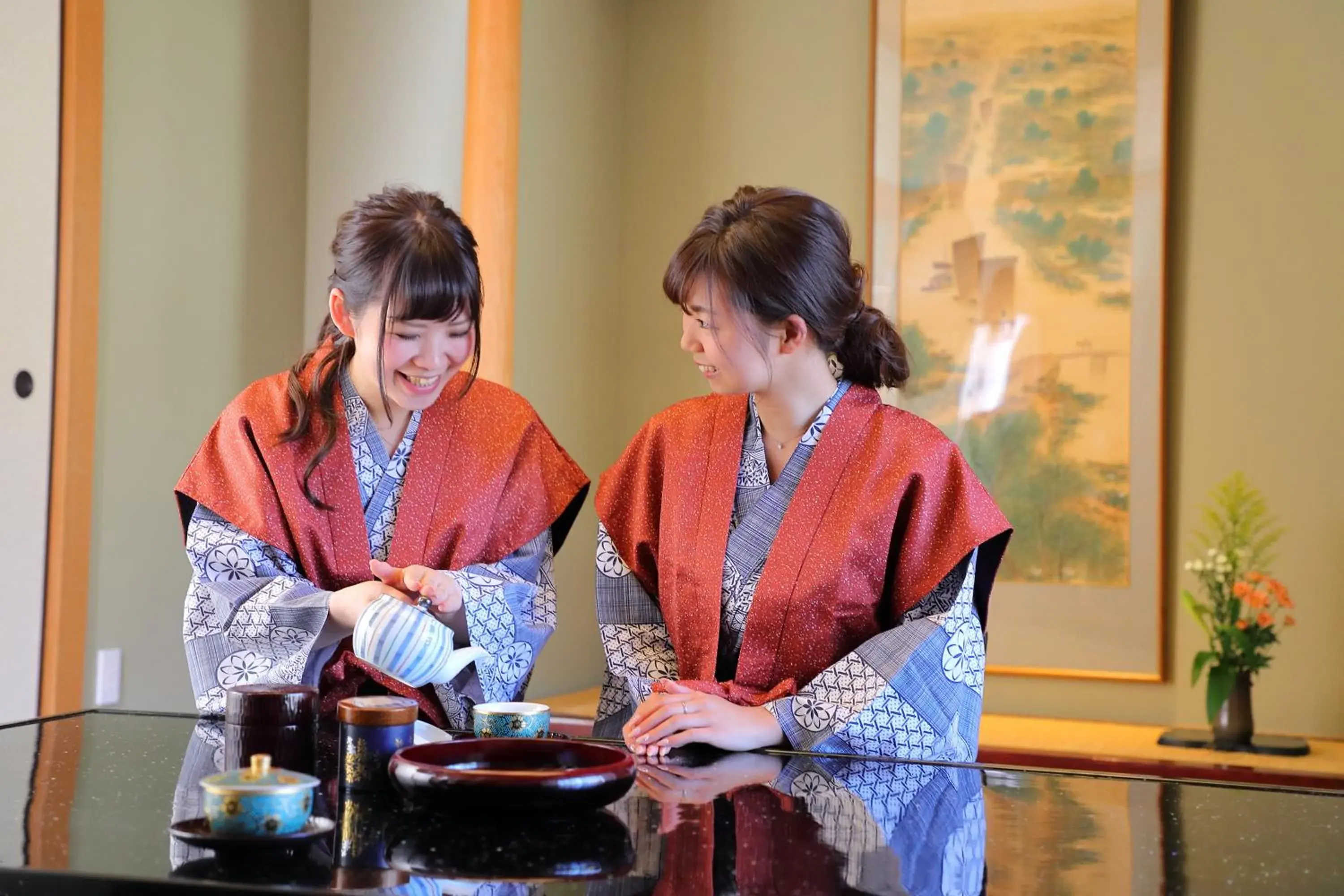 People in Ryokan Arima Gyoen