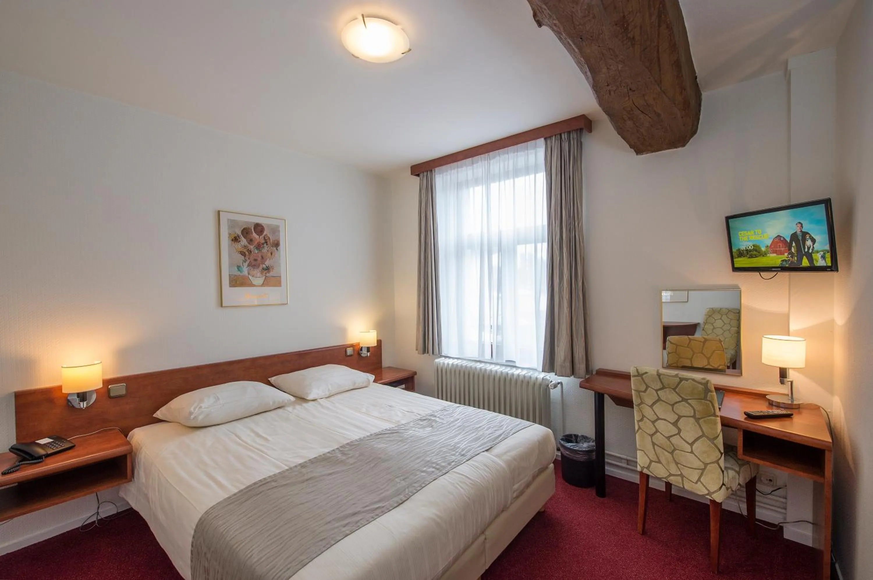 Photo of the whole room, Bed in Hotel Restaurant in den Hoof