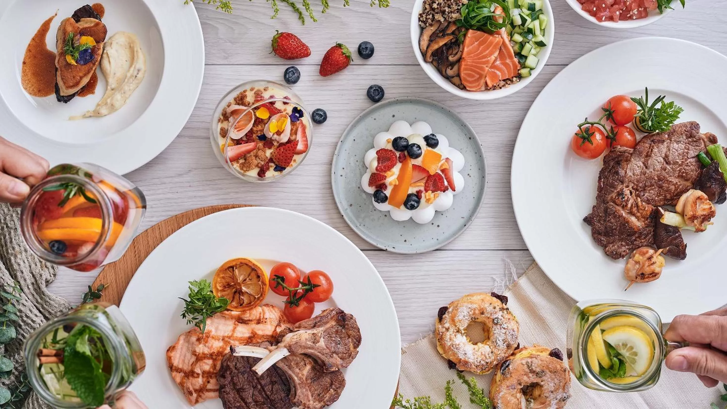 Food in The Langham Hong Kong