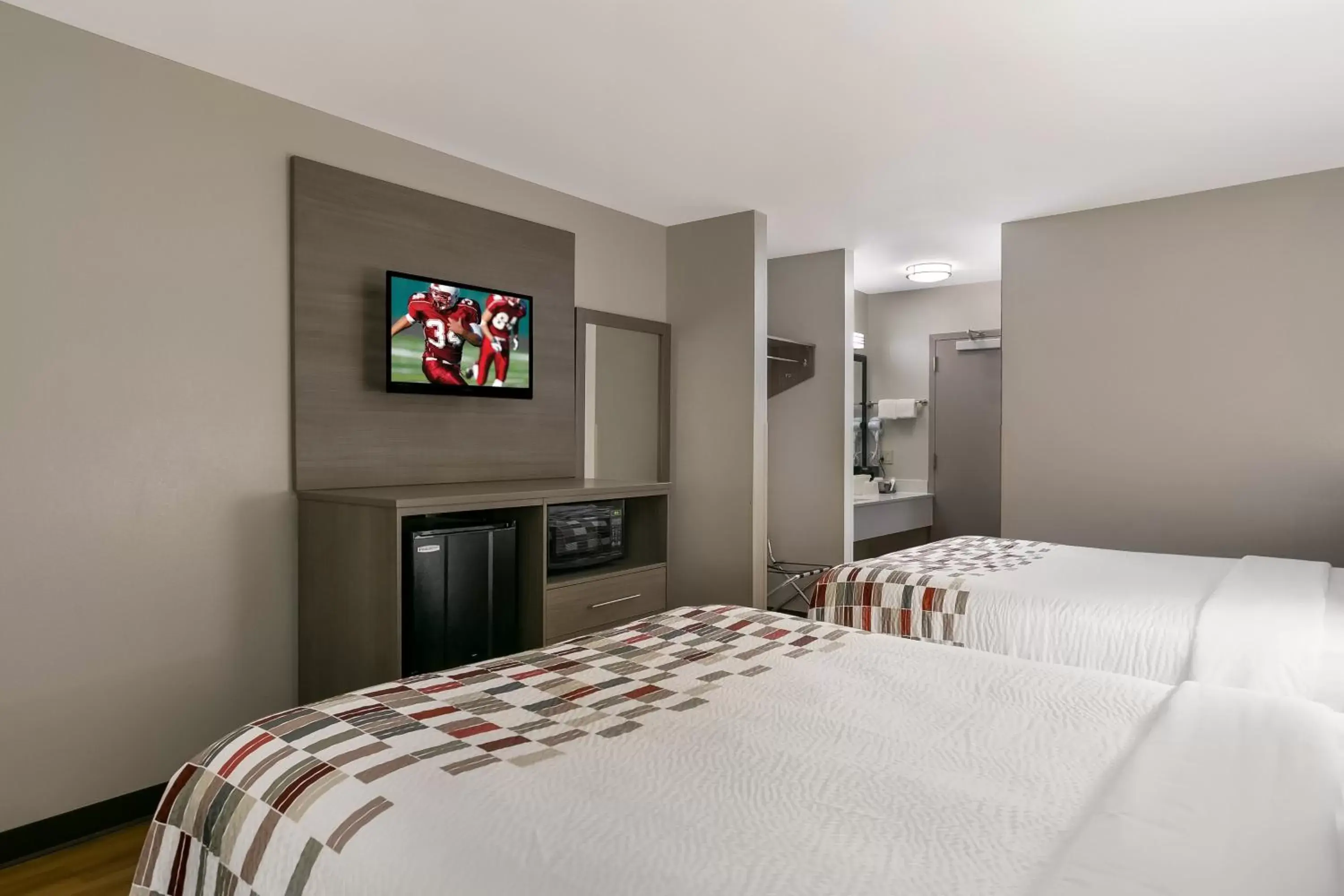 Bedroom, Bed in Red Roof Inn Denver Bedroom, Bed in Red Roof Inn Denver