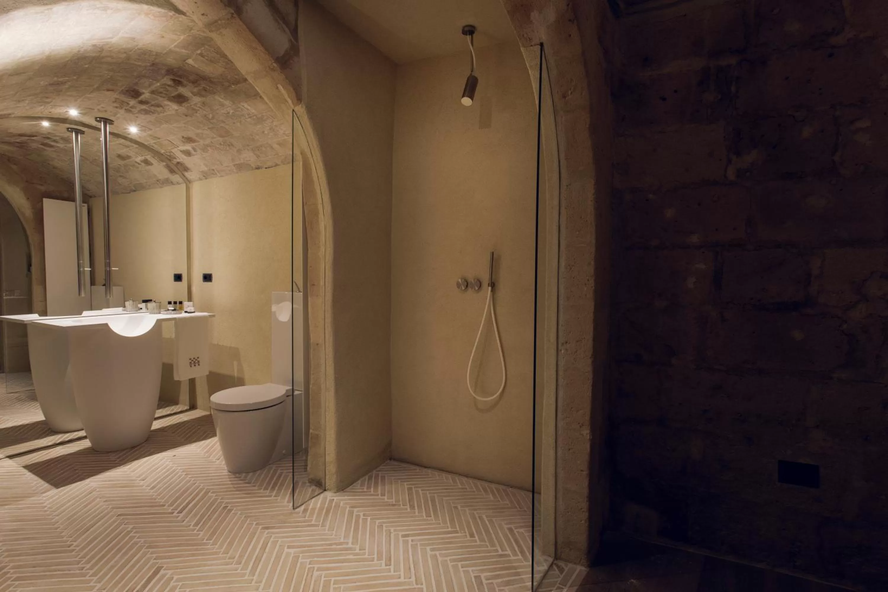 Bathroom in Il Palazzotto I Residence & Winery