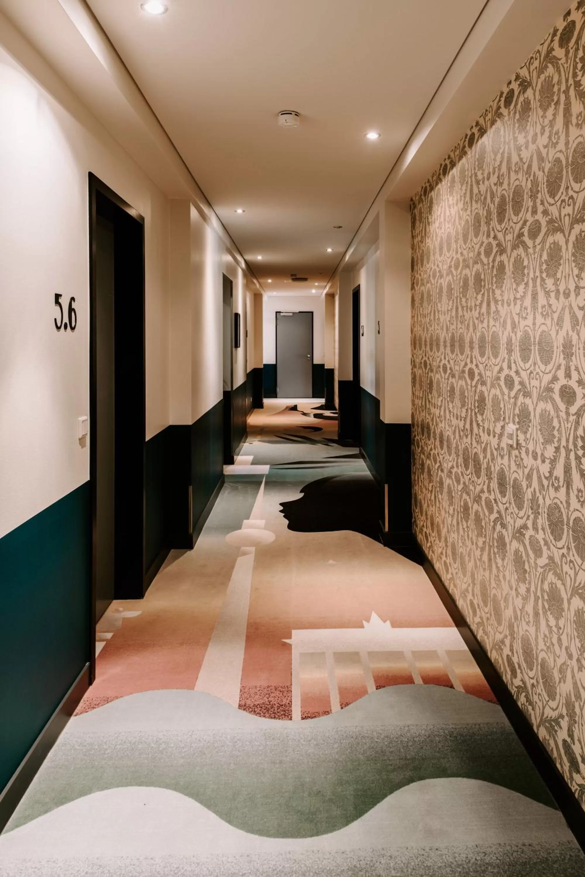 Floor plan, Bed in Townhouse Berlin