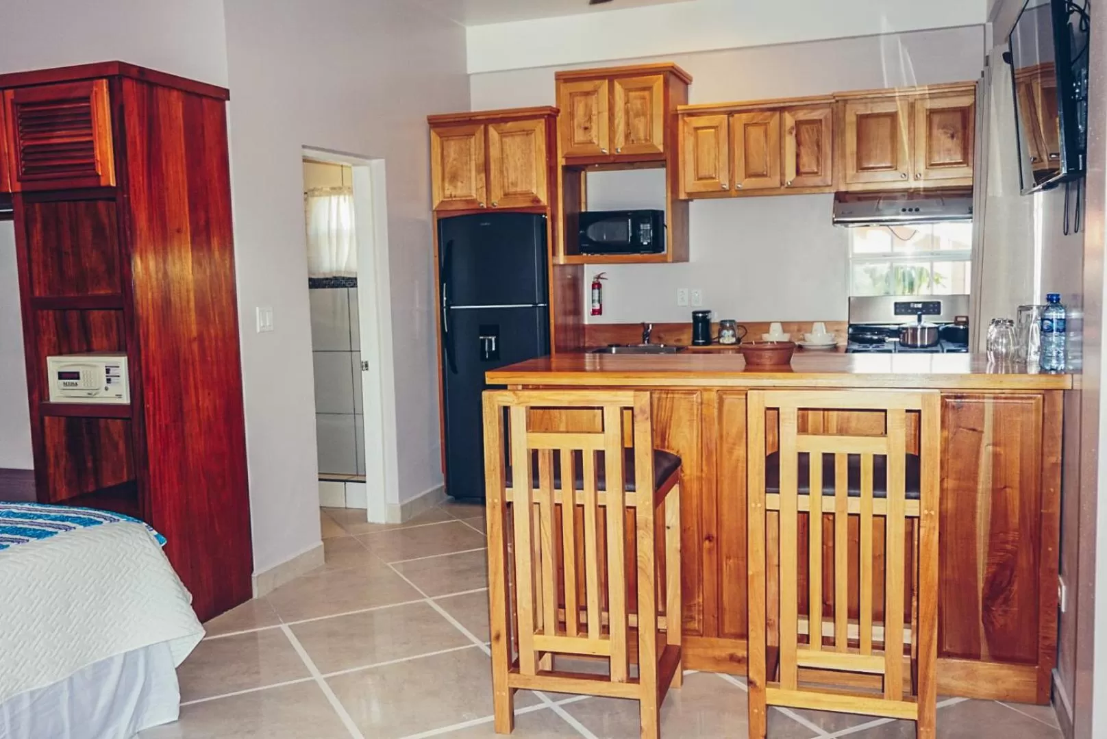kitchen in La Isla Resort