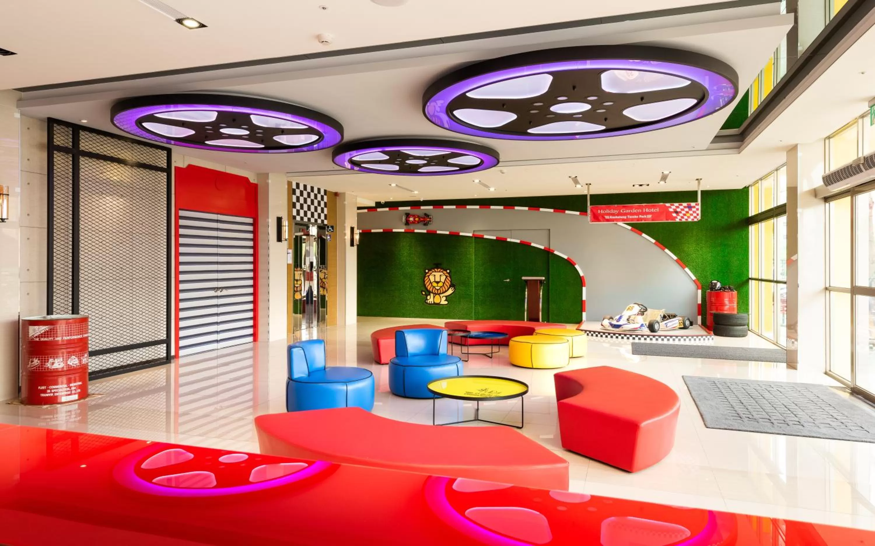 Living room in Holiday Garden Hotel SKM Park