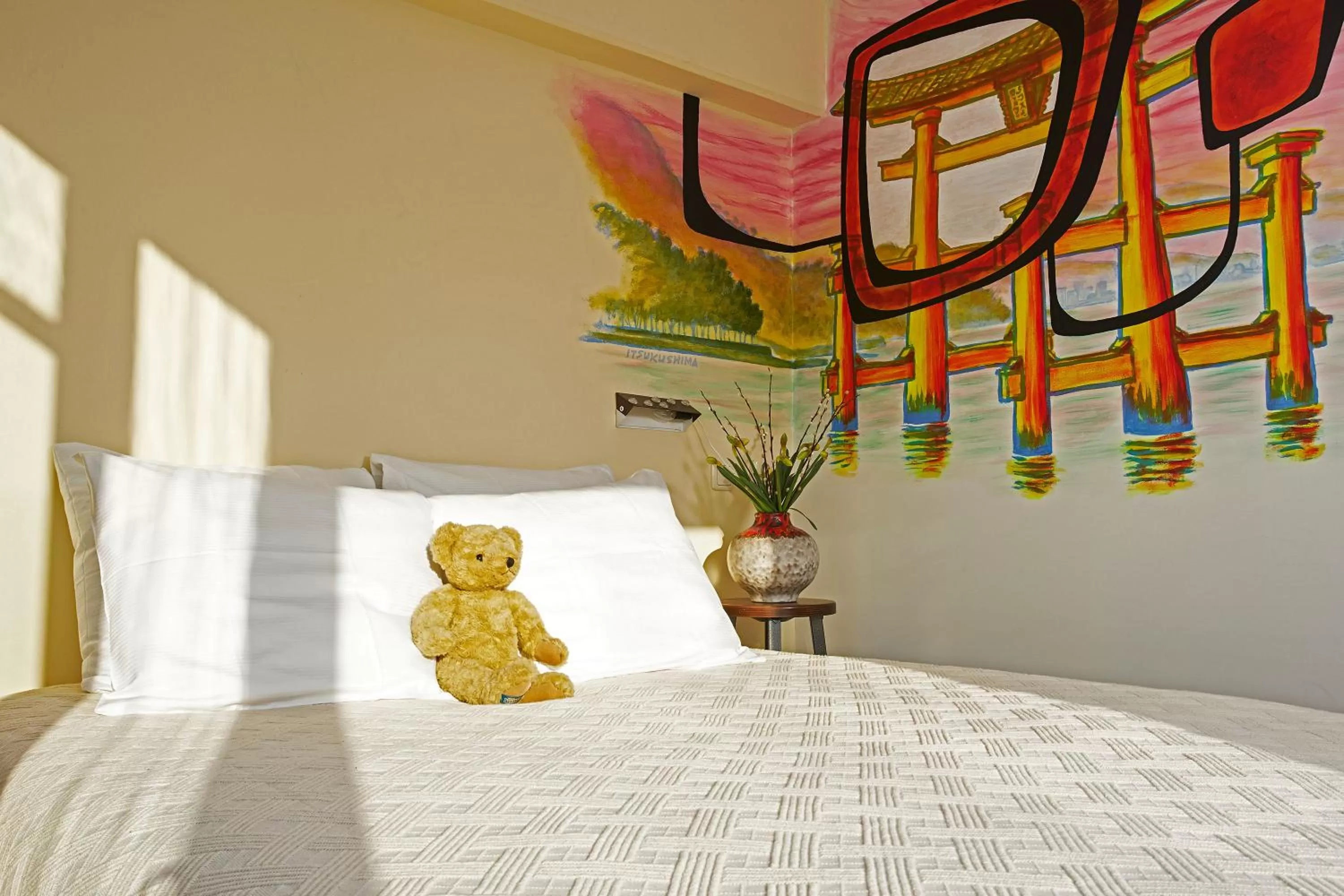 Bed in Pension Homeland