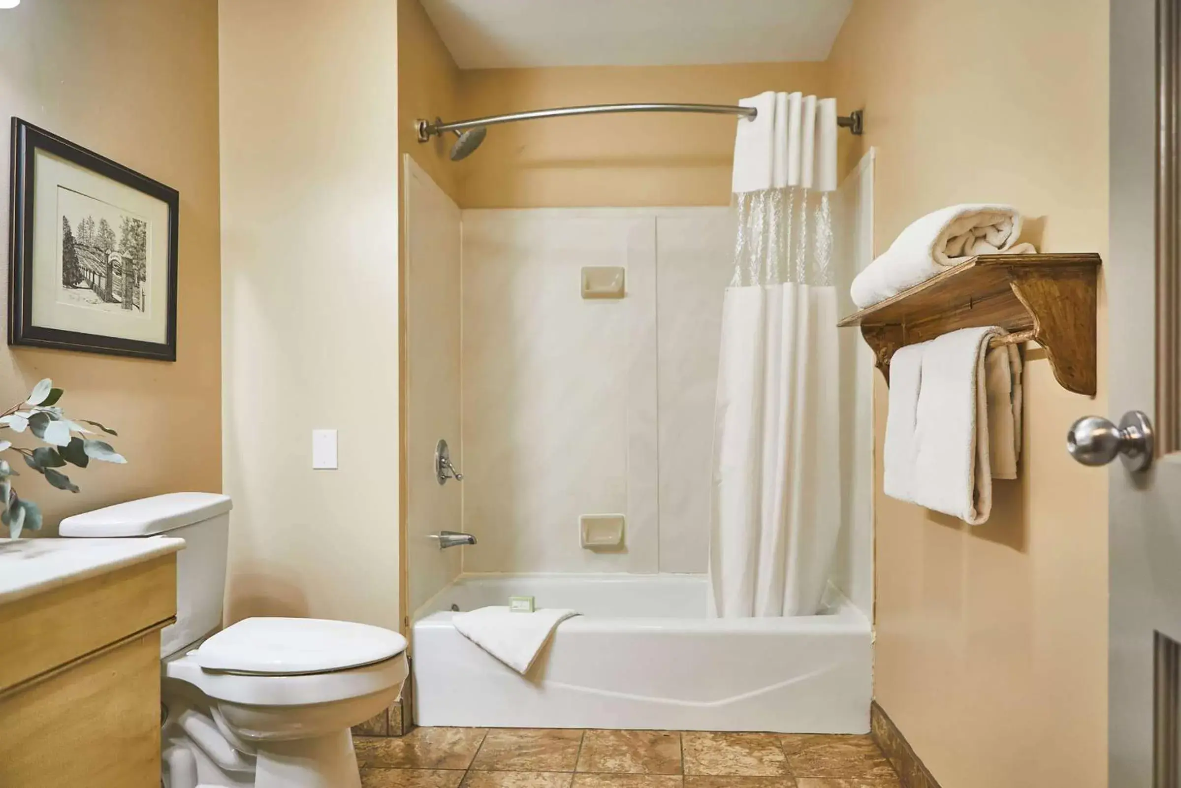 Bathroom in The Historic Brookstown Inn, Trademark Collection by Wyndham