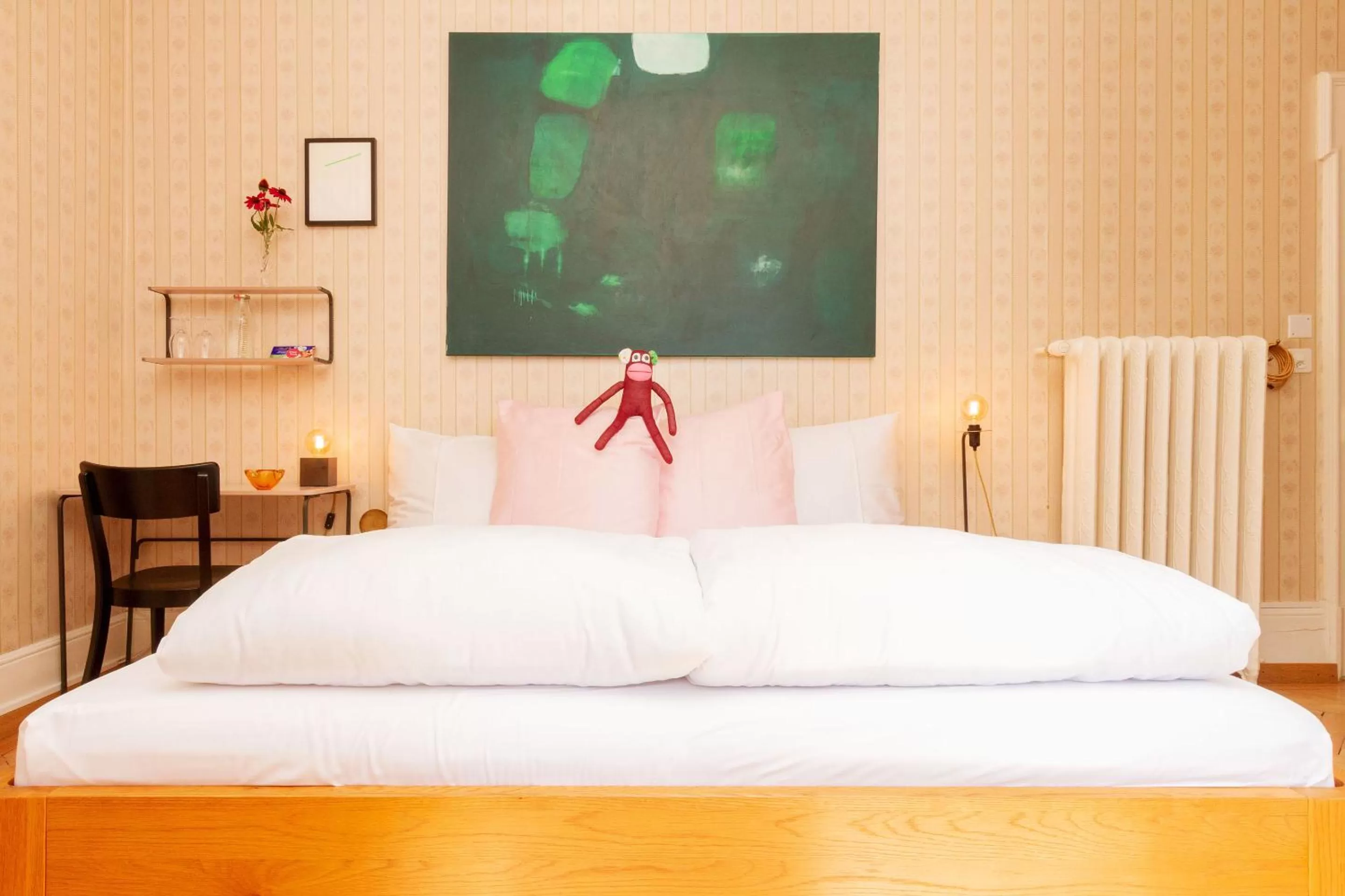 Bed in Hotel Beau Séjour Lucerne