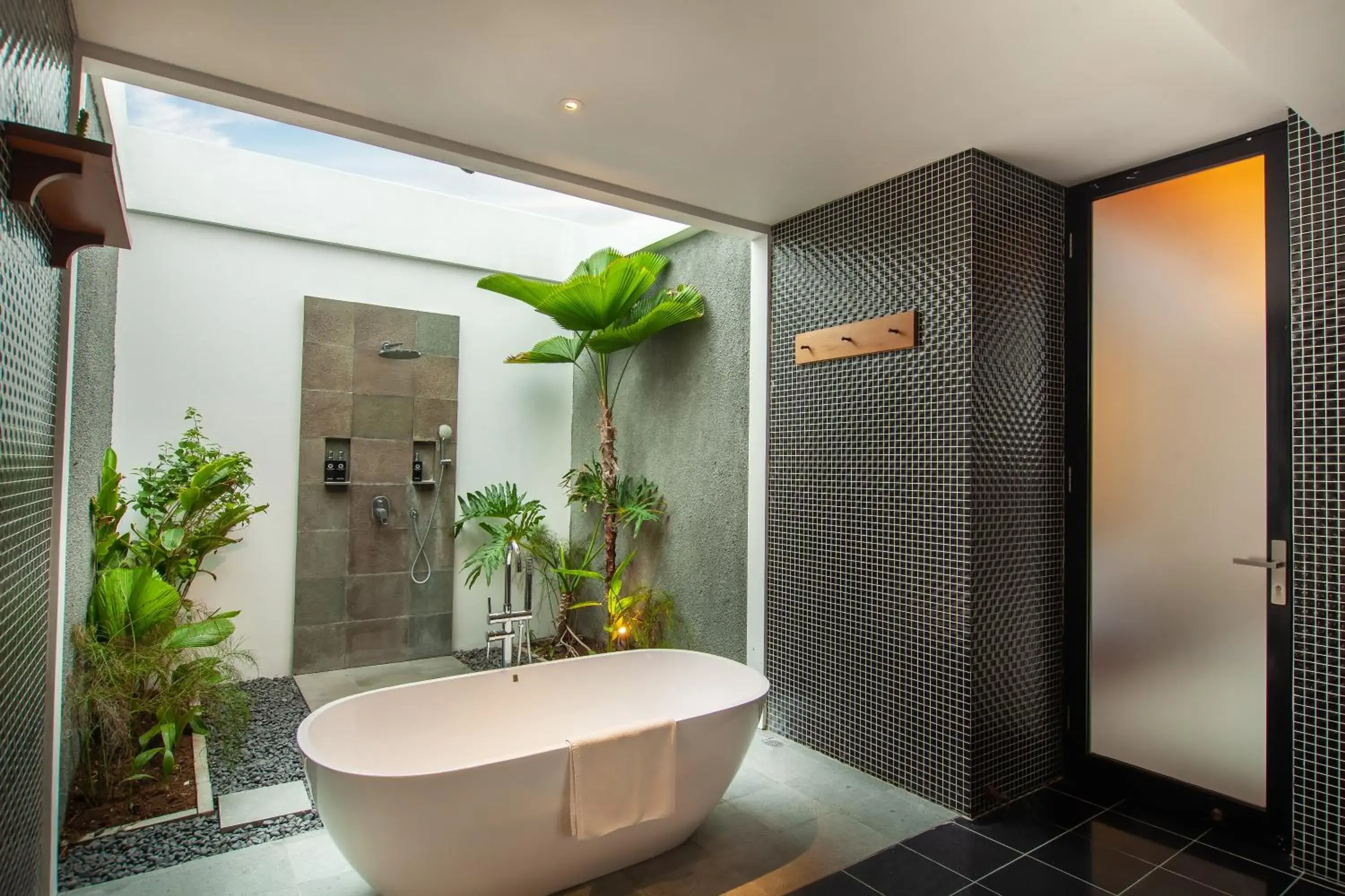 Shower, Bathroom in Abia Villas