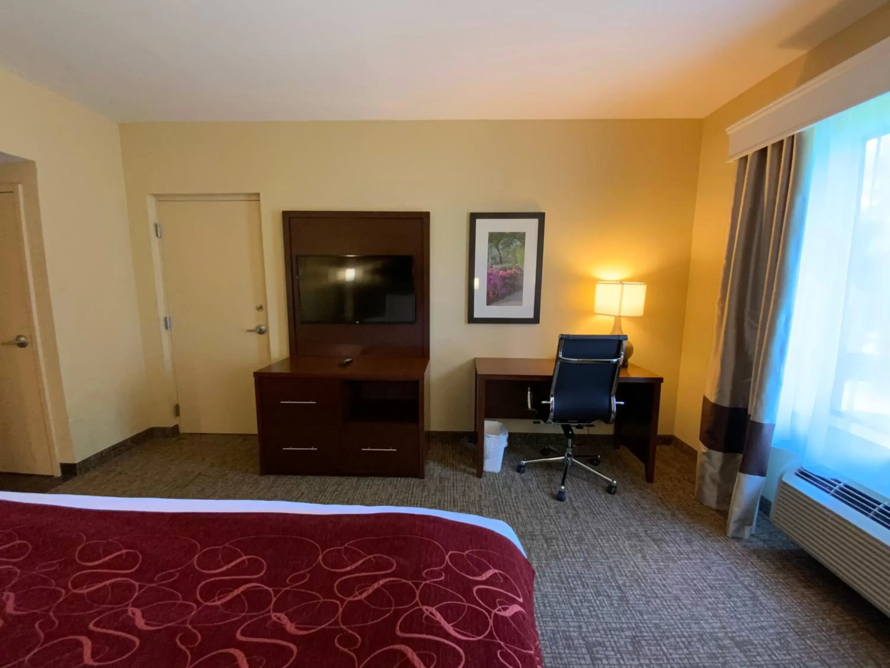 Photo of the whole room, TV/Entertainment Center in Comfort Suites Fredericksburg North