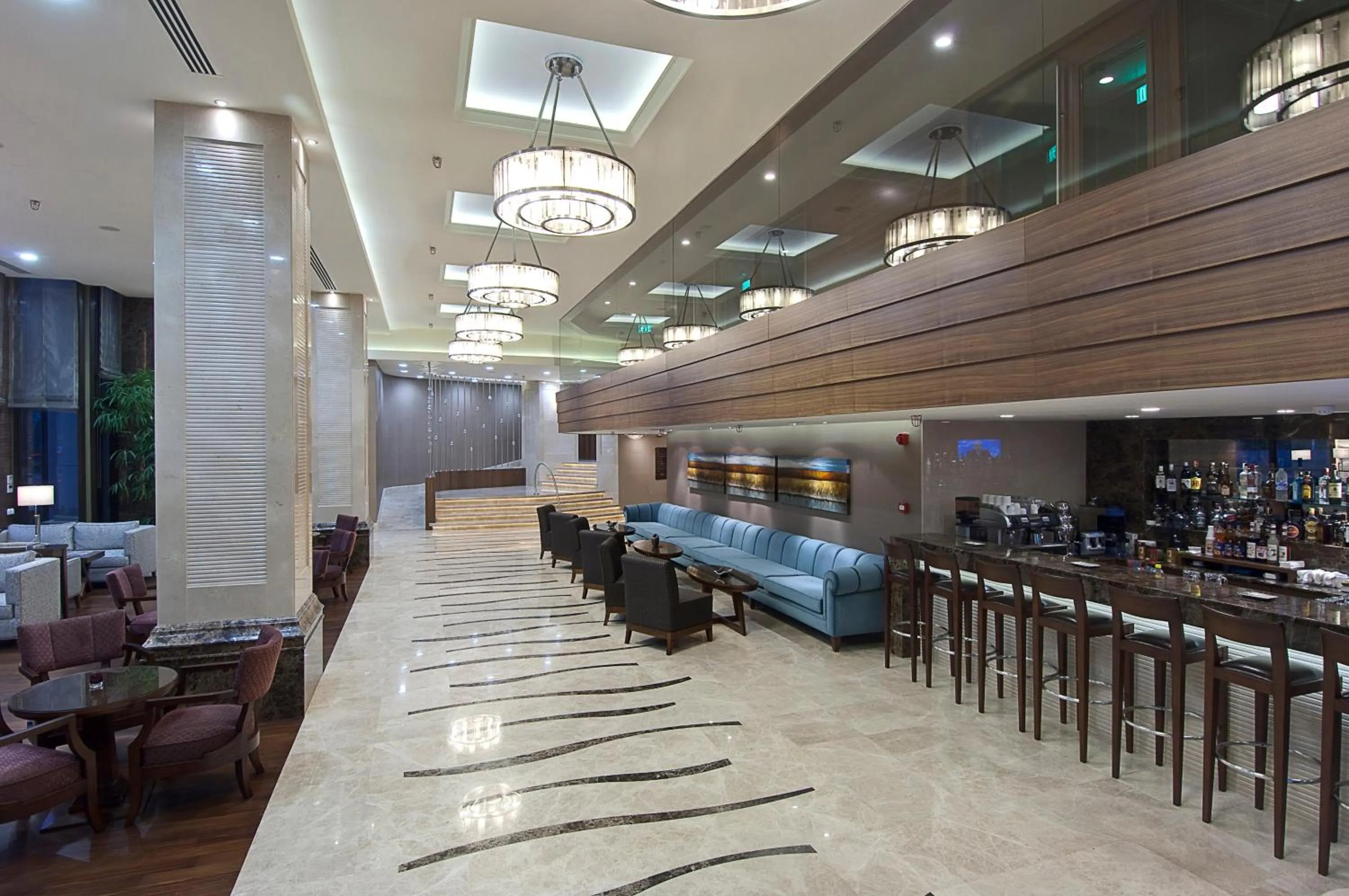 Lounge or bar in Marigold Thermal & Spa Hotel Bursa