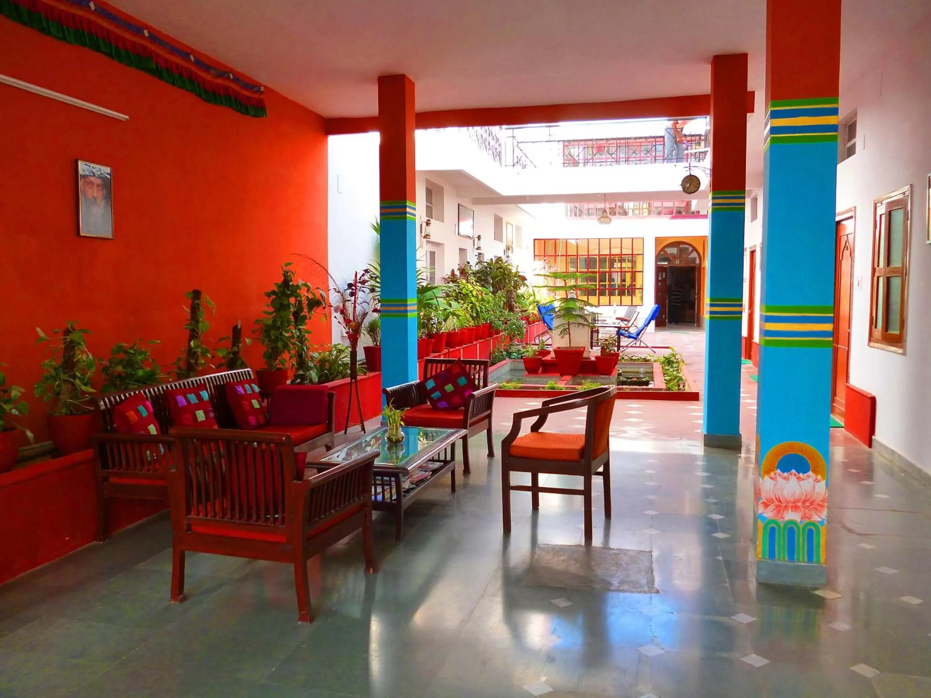 Patio in Hotel Harmony