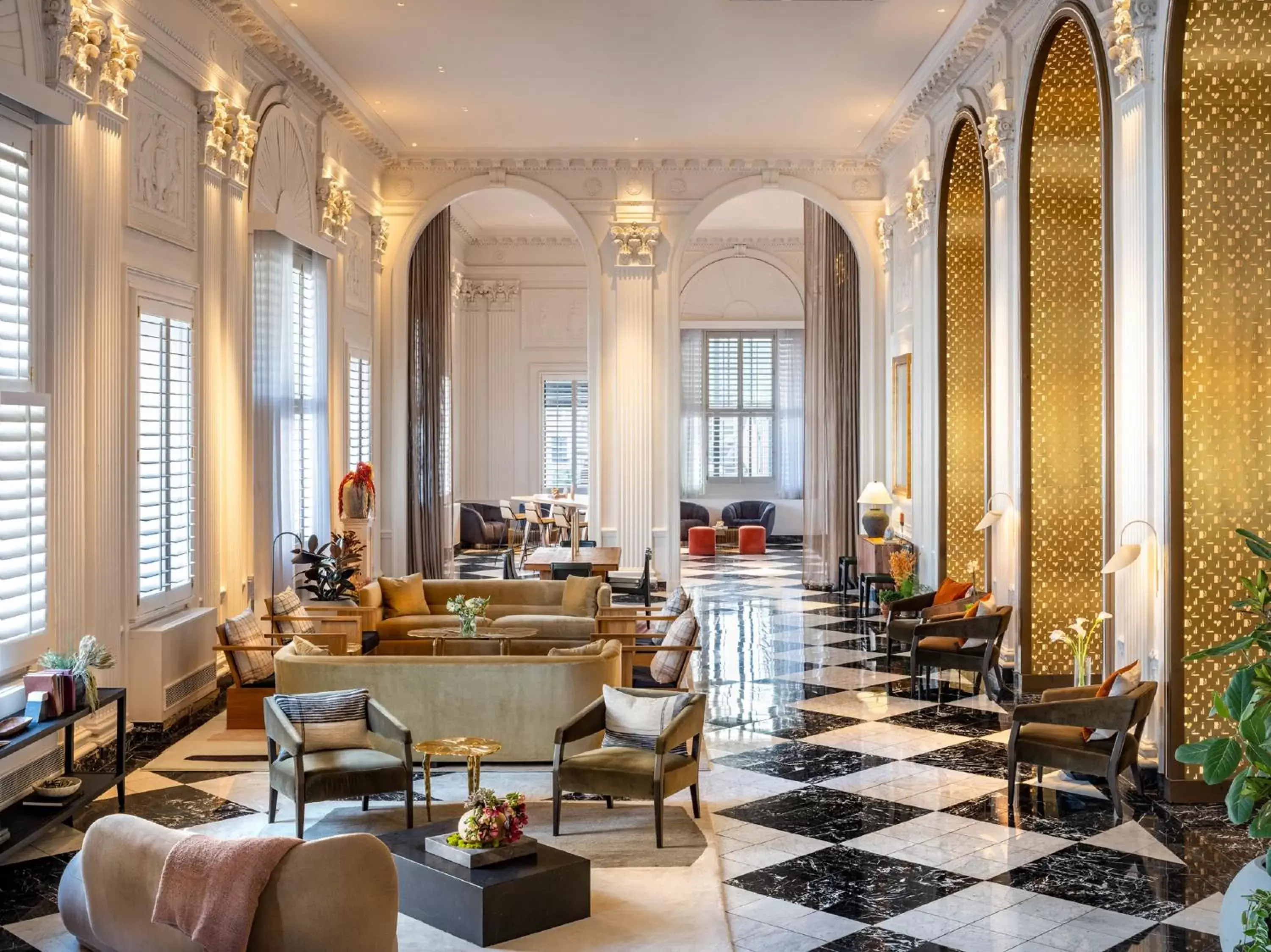 Lobby or reception in Hotel Washington