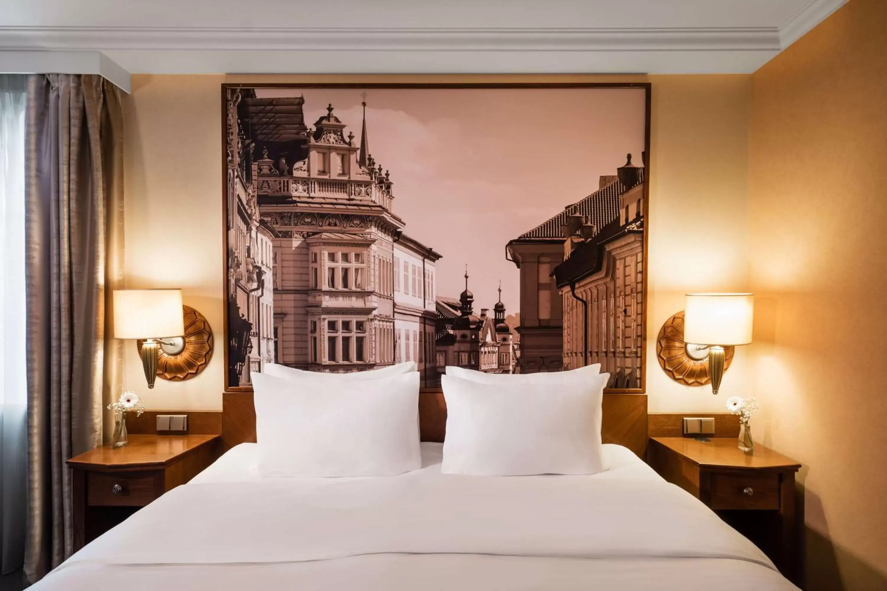 Photo of the whole room, Bed in Lindner Hotel Prague Castle, part of JdV by Hyatt