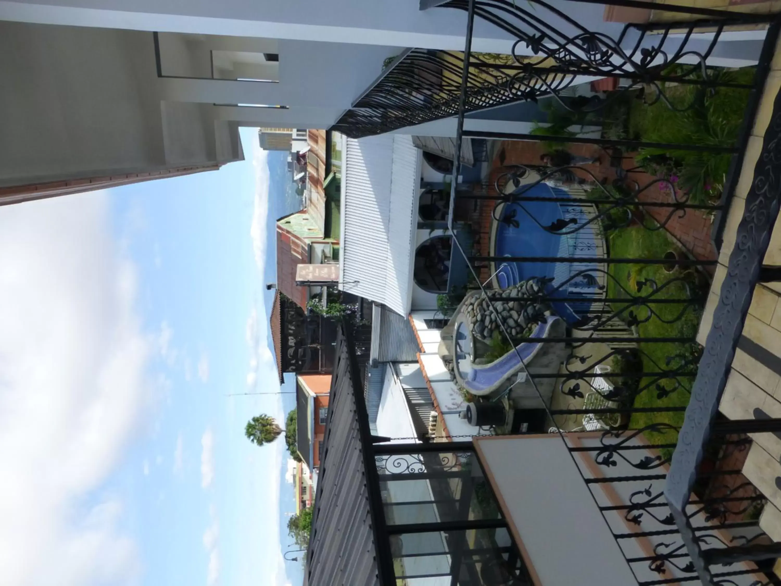 Balcony/Terrace, Pool View in Hotel Santo Tomas / Historical Property