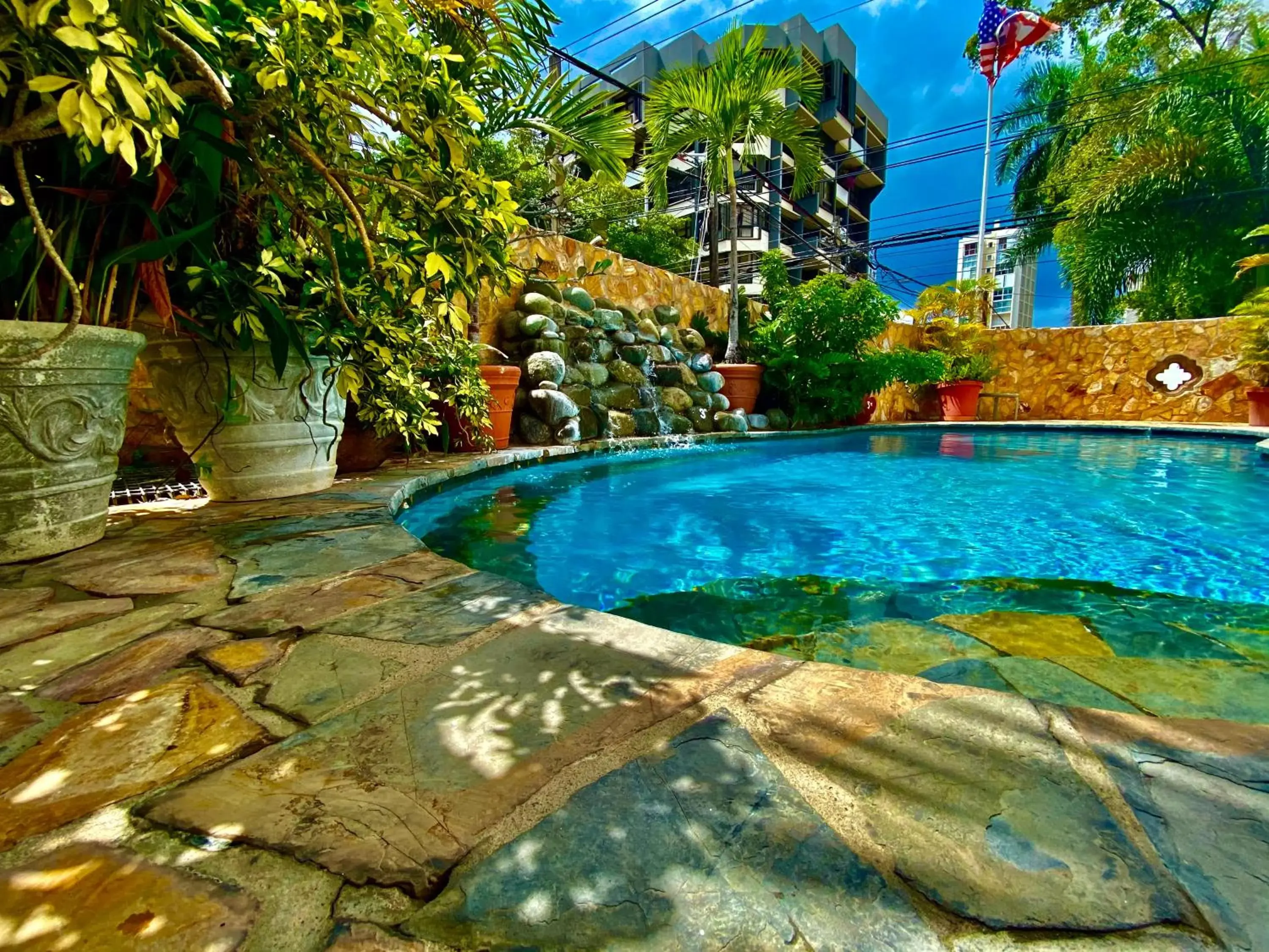 Swimming Pool in At Wind Chimes Boutique Hotel