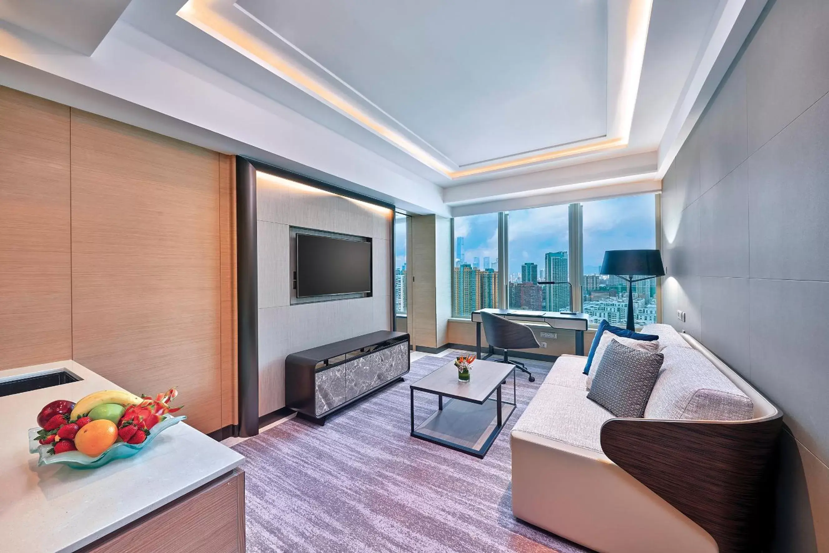 Living room in Harbour Grand Kowloon