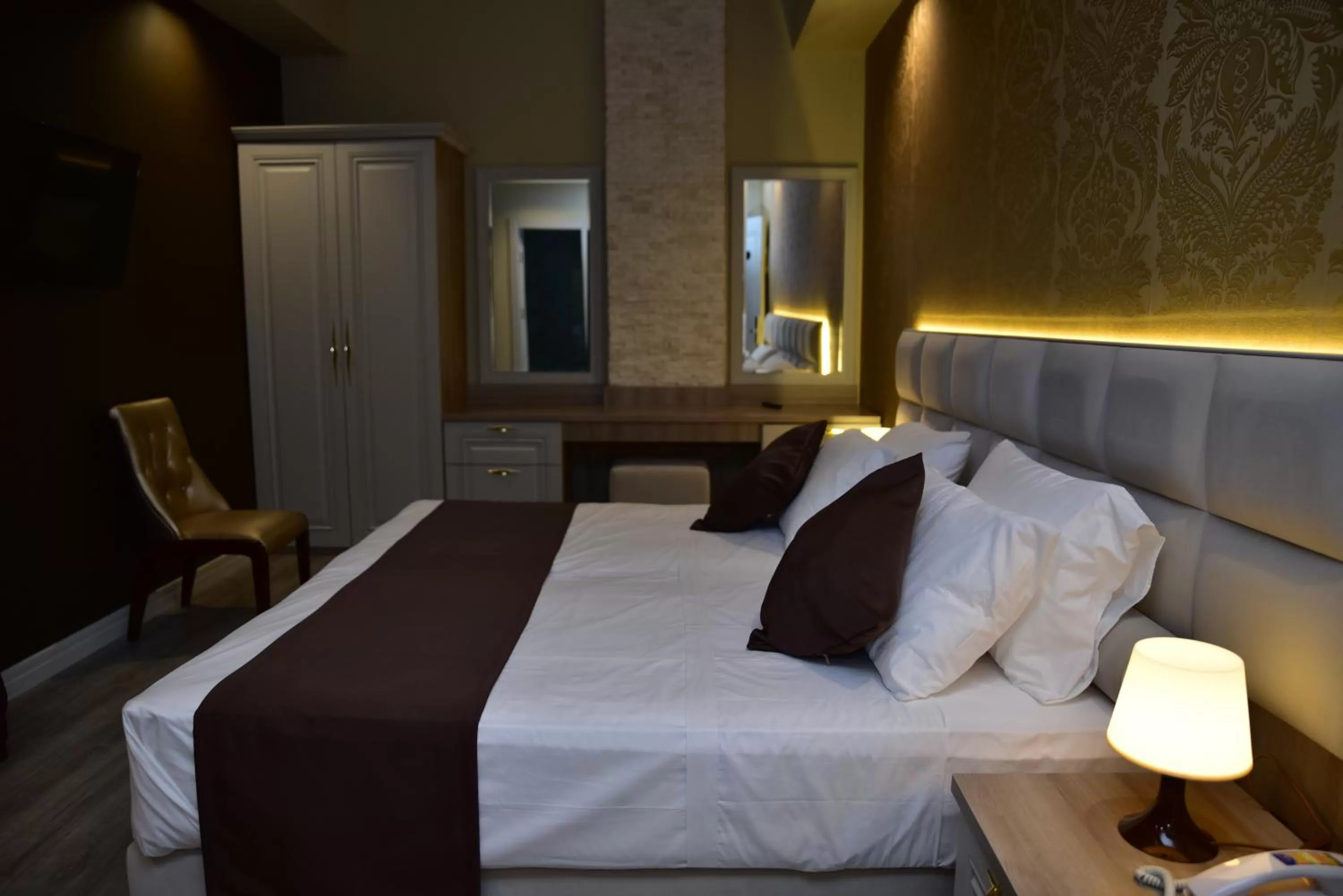 Bed in The King Resort