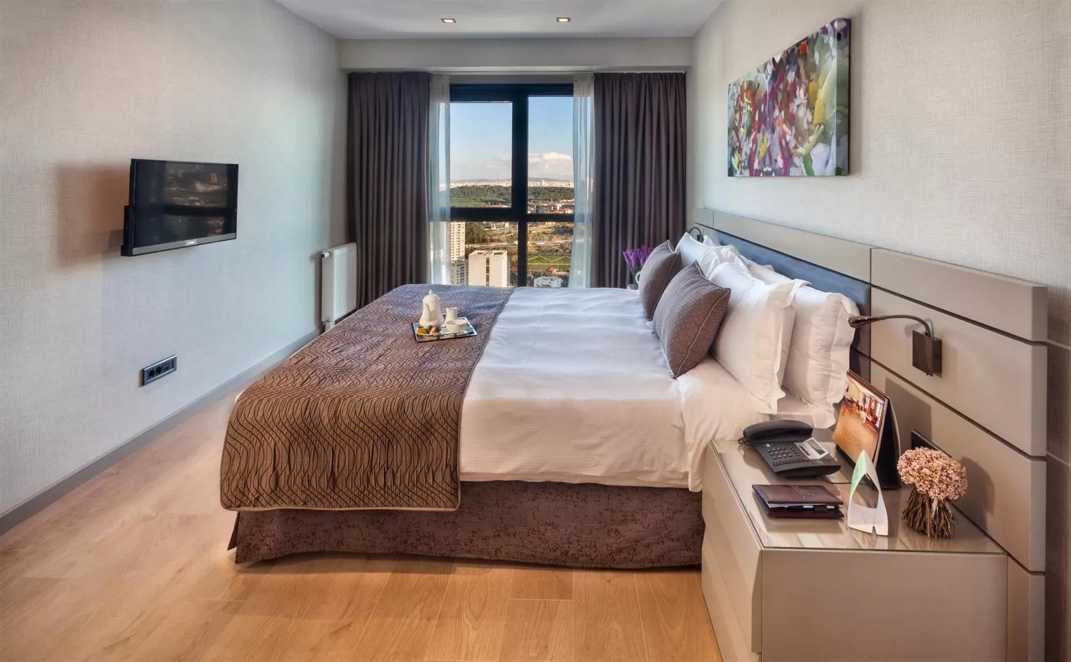 Bedroom, Bed in Fraser Place Antasya Istanbul