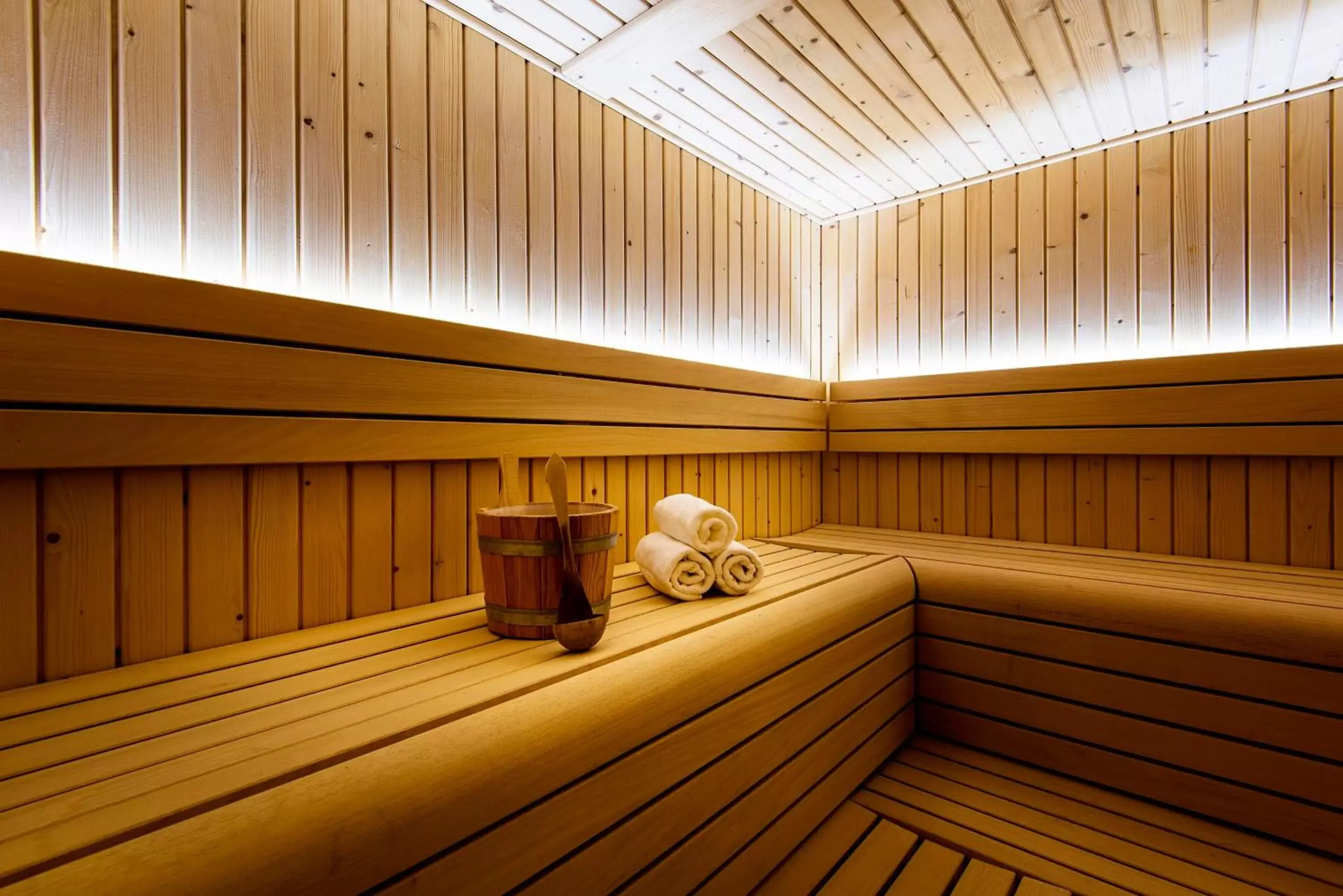 Sauna in Centara West Bay Hotel & Residences Doha
