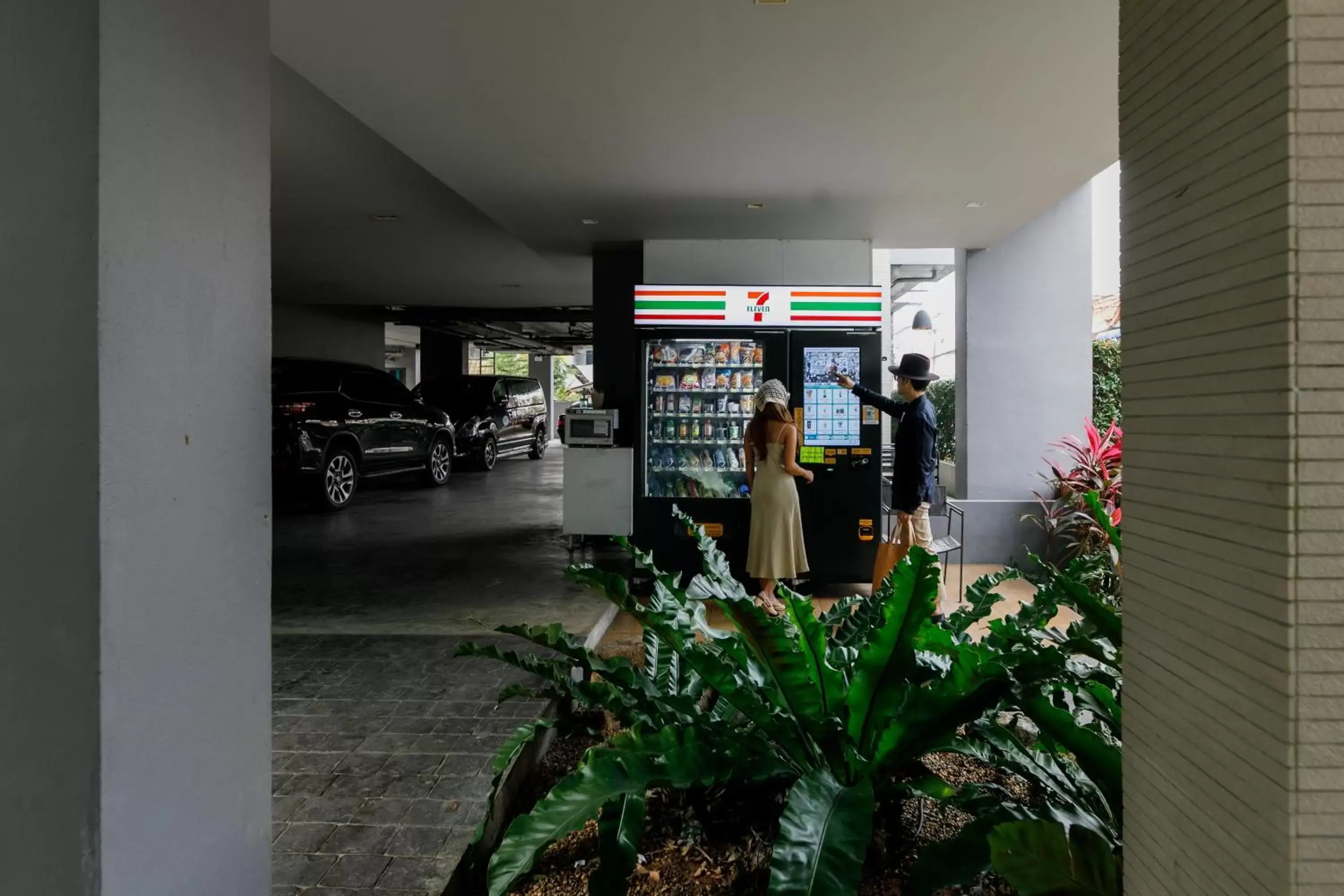 vending machine in Hatyai Signature Hotel