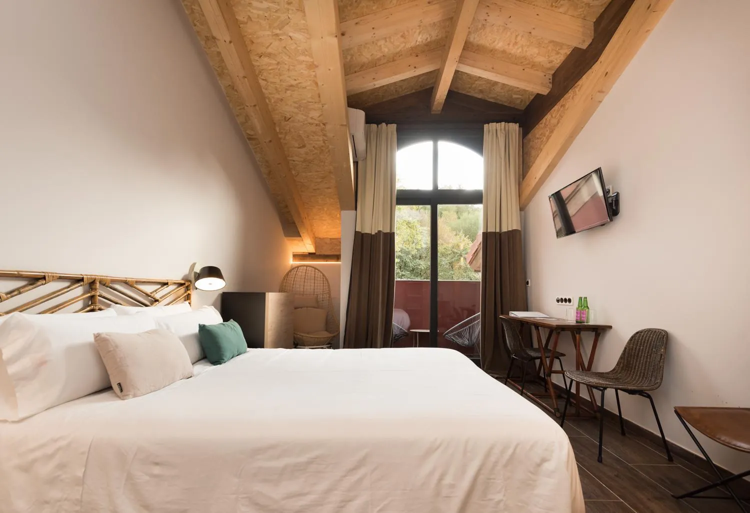 Bedroom, Bed in Hotel Rural Sagarlore