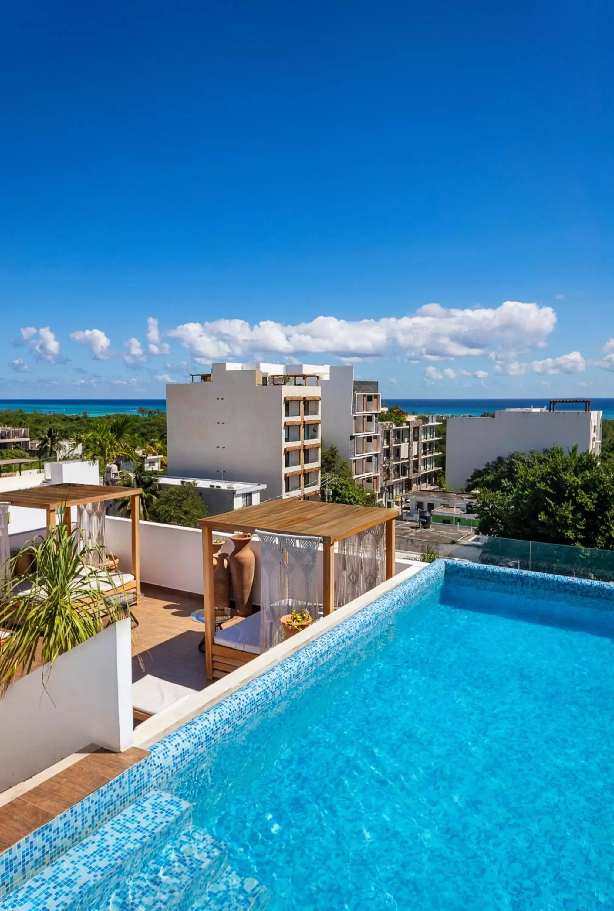 Pool view, Swimming Pool in Terrasse Hotel Playa del Carmen