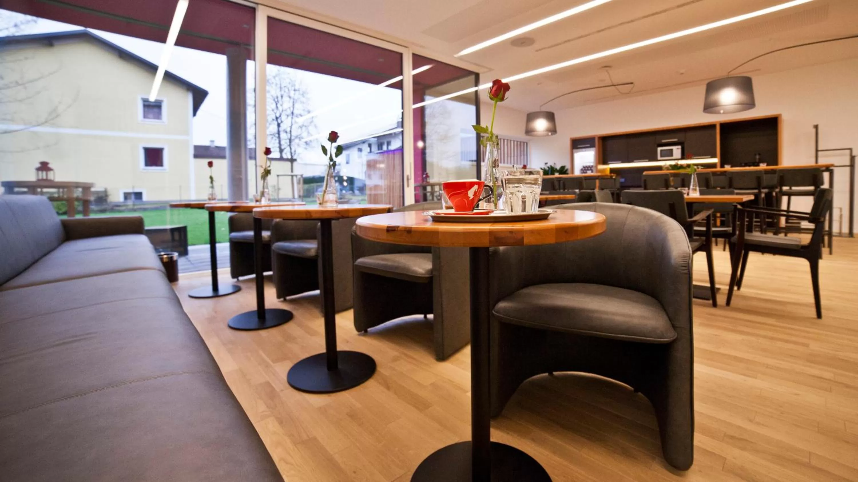 Lounge or bar in Hotel Wallern Garni