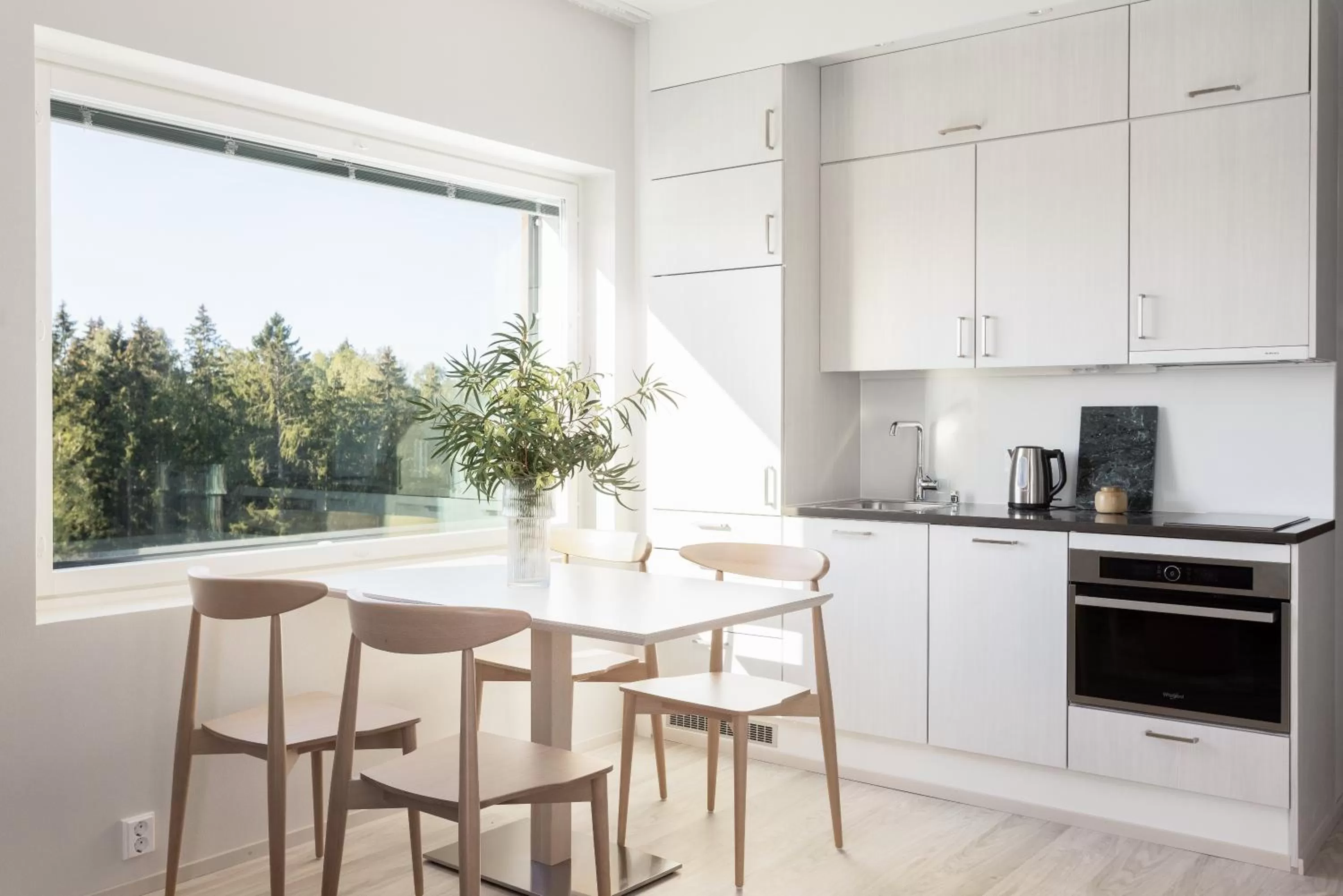 Kitchen or kitchenette in Noli Myyrmäki