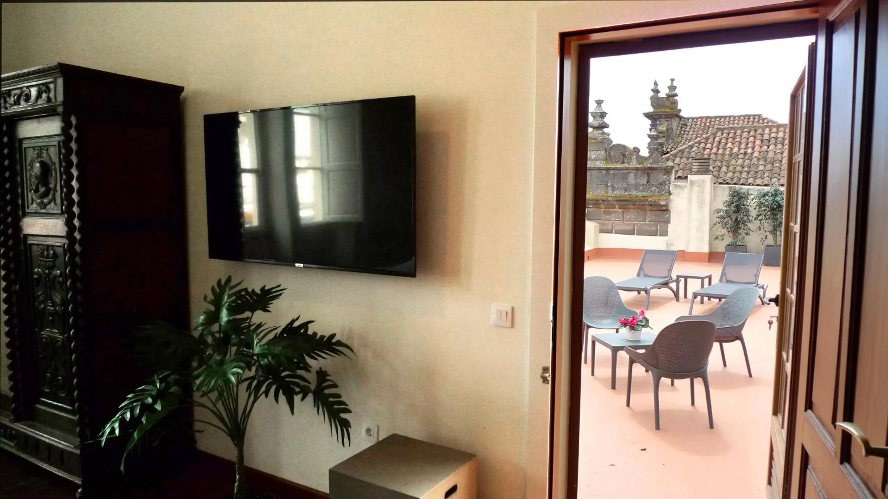 Decorative detail, TV/Entertainment Center in Nava Suites