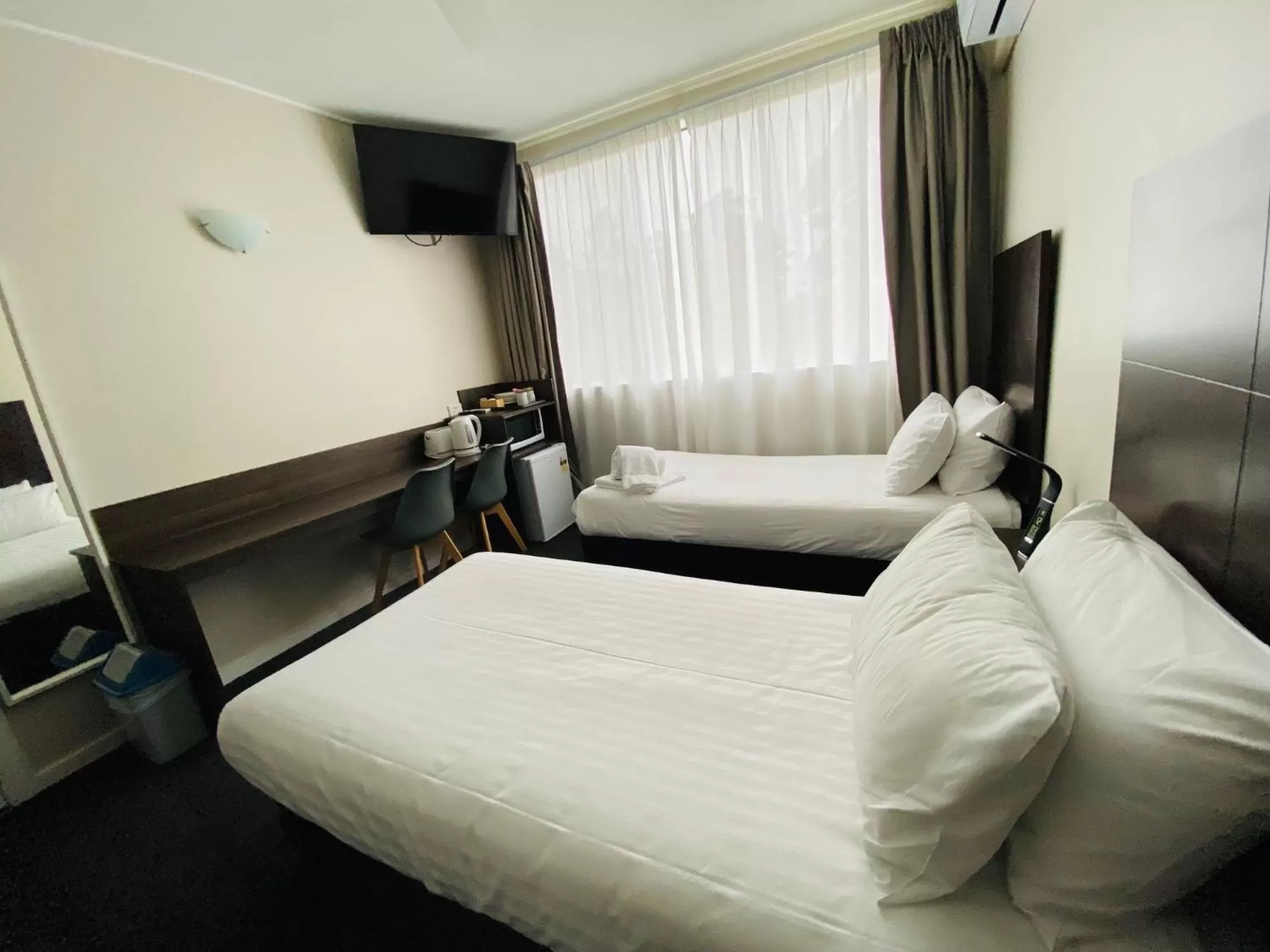 Bedroom, Bed in Nowra Motor Inn