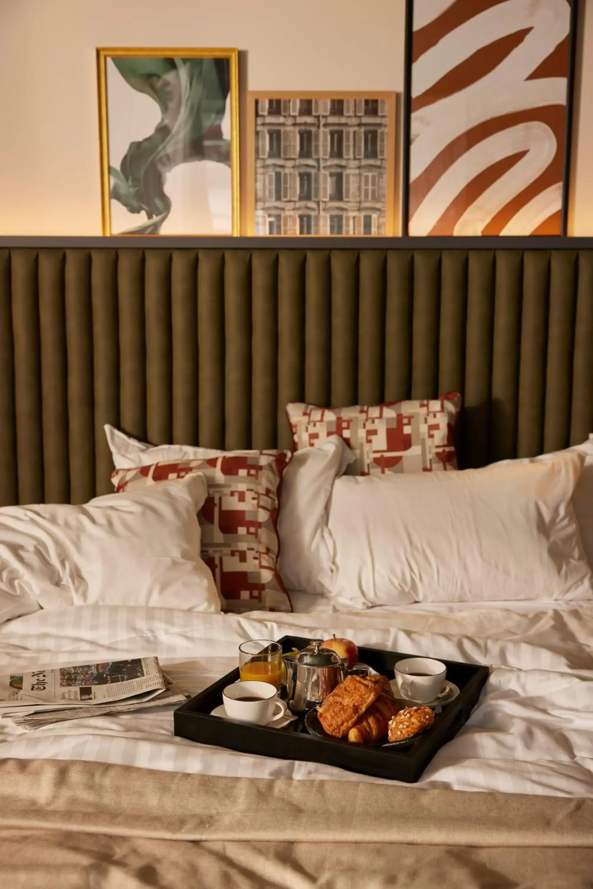 Bed in Le Parchamp, Paris Boulogne, a Tribute Portfolio Hotel